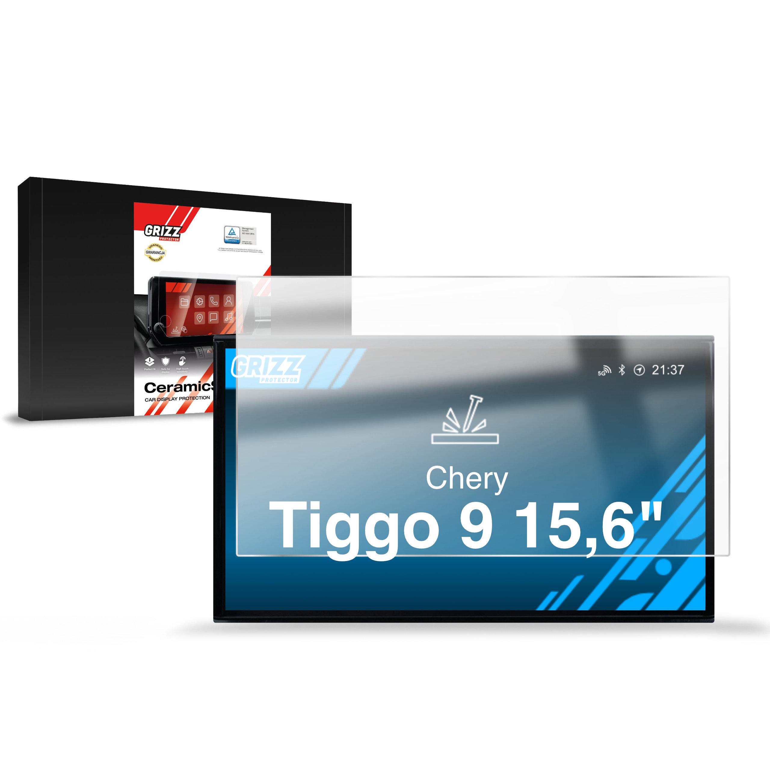 Folia ceramiczna Grizz Protector do Chery Tiggo 9 15,6