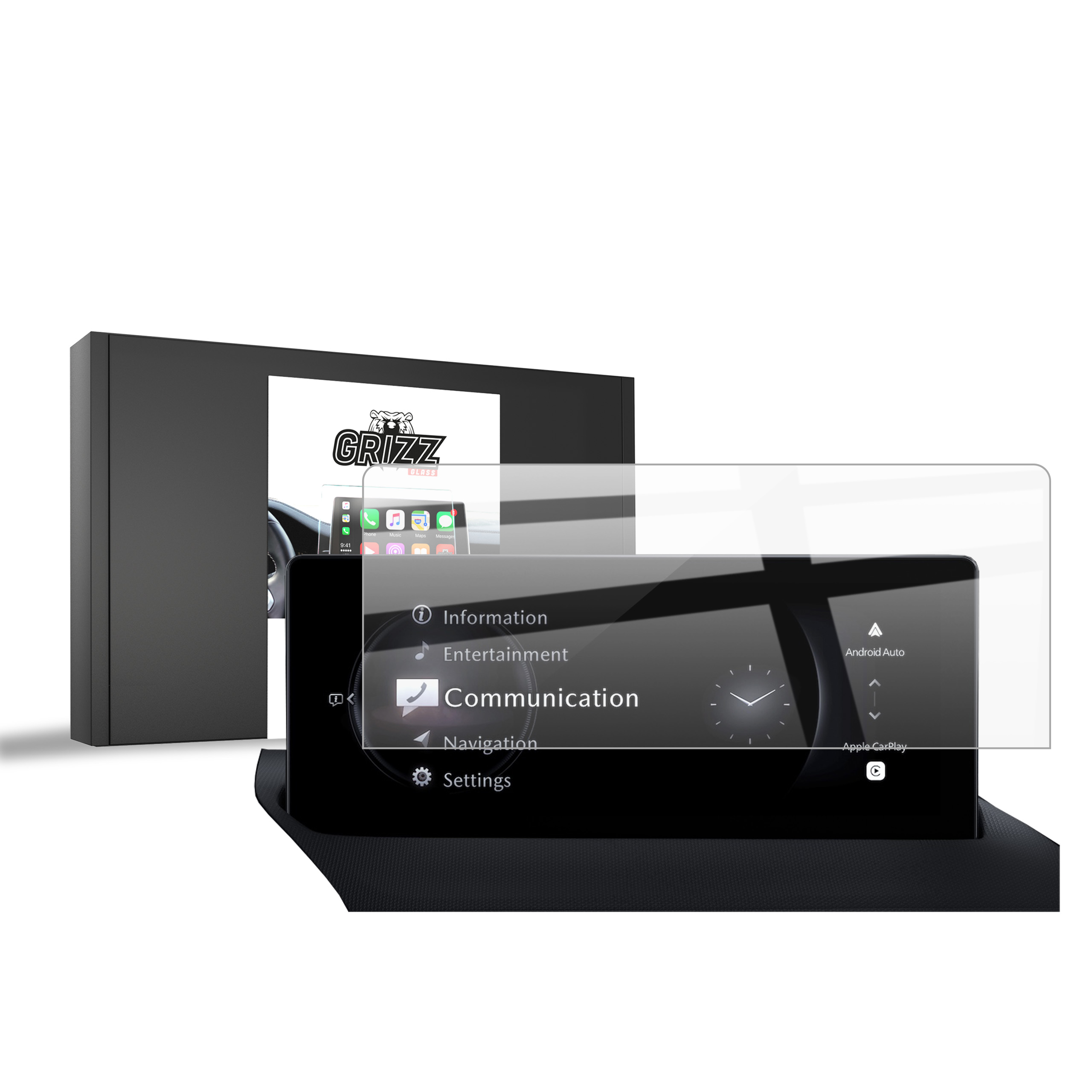 CarDisplay Protection Grizz Keramikfolie für Mazda MX-5 8,8