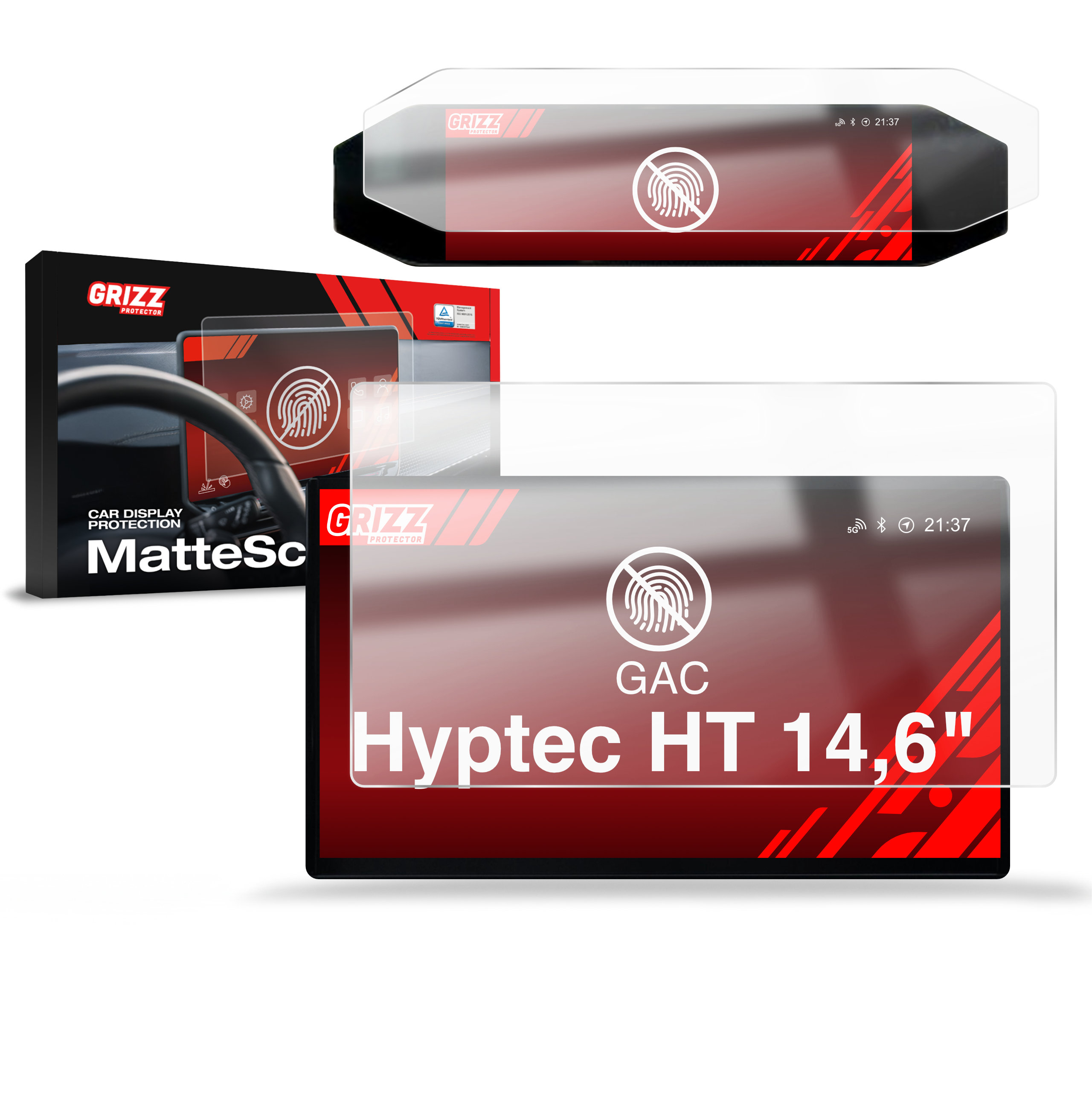Folia matowa Grizz Protector do GAC Hyptec HT 14,6