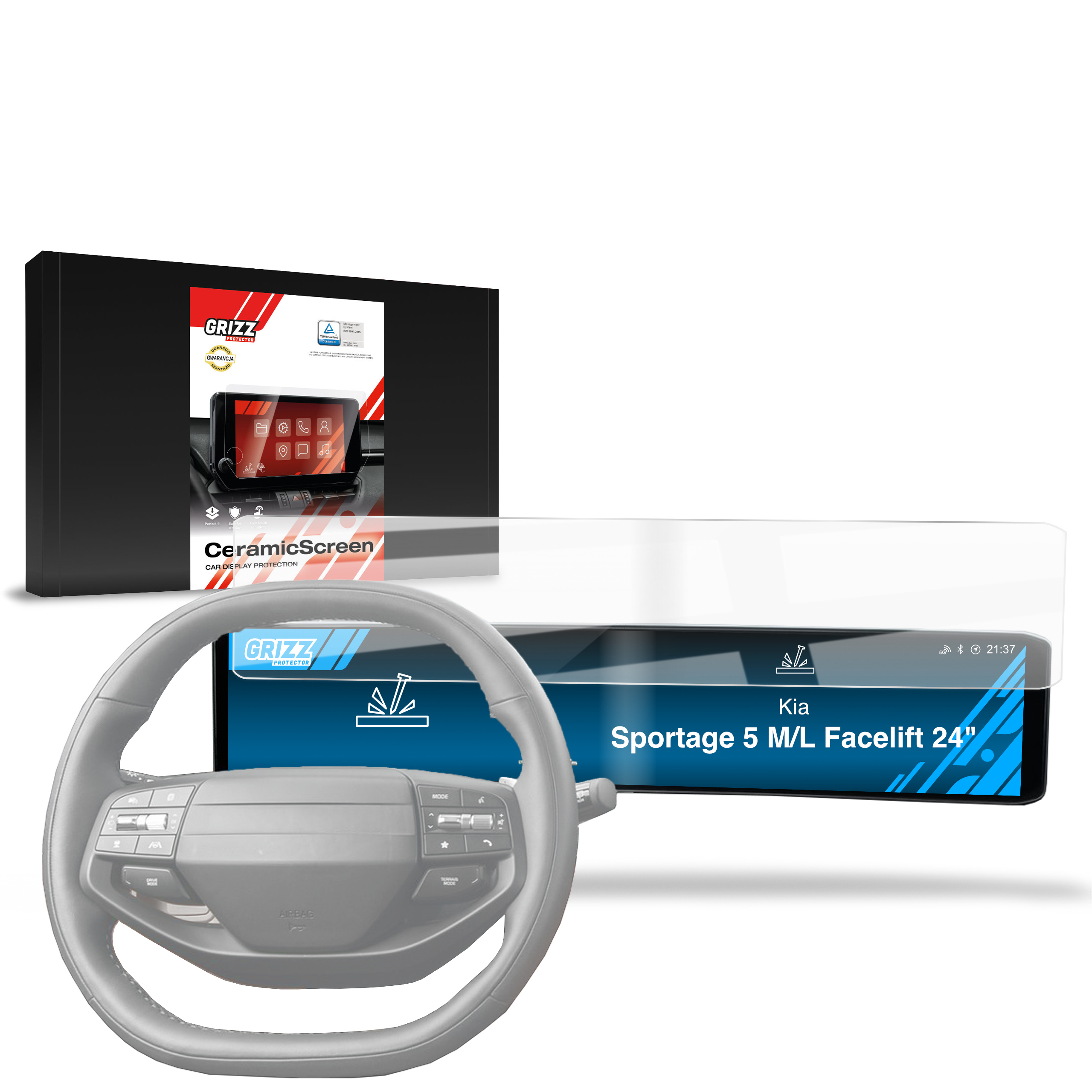 Folia ceramiczna Grizz Protector do Kia Sportage 5 M/L Facelift 24