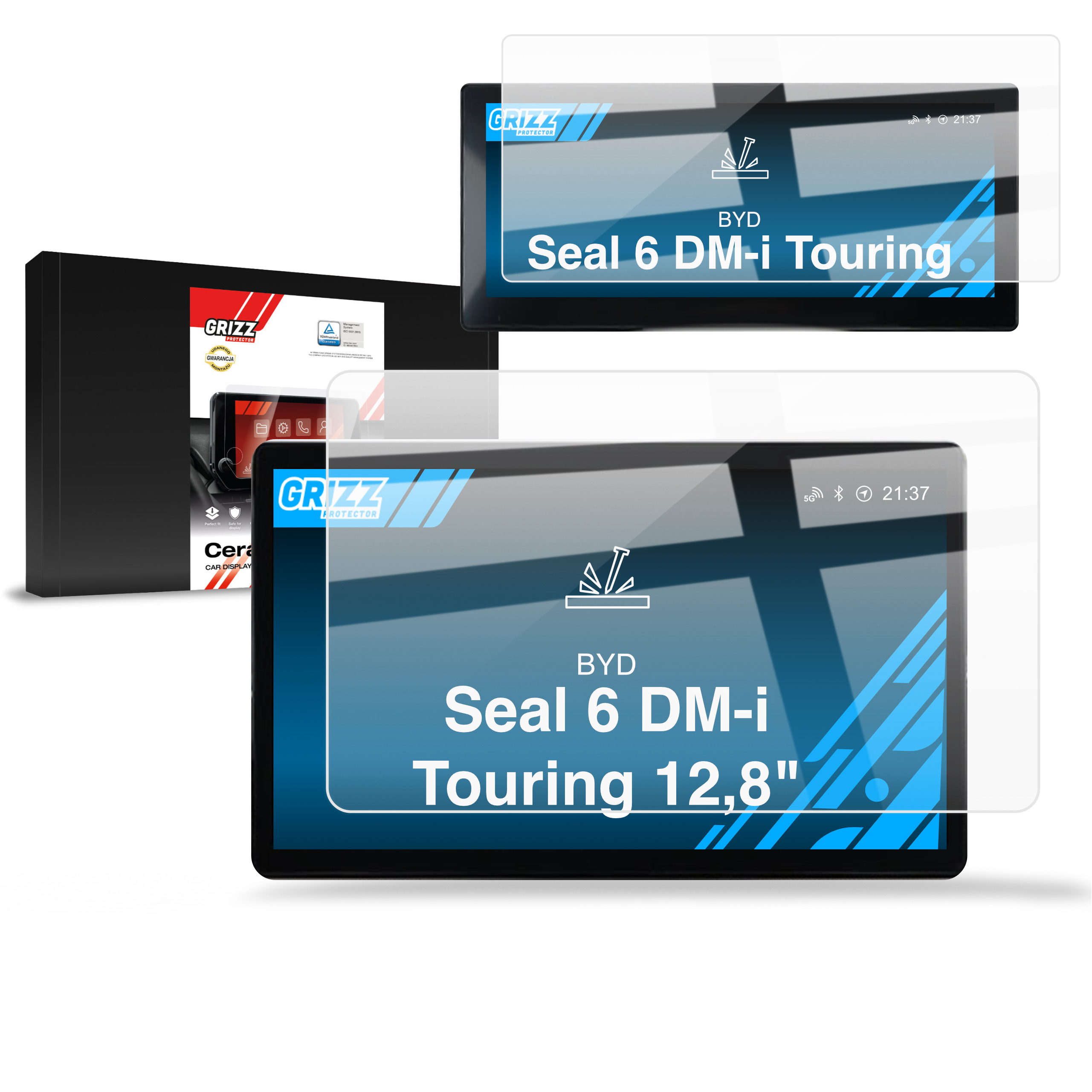 Folia ceramiczna Grizz Protector do BYD Seal 6 DM-i Touring 12,8