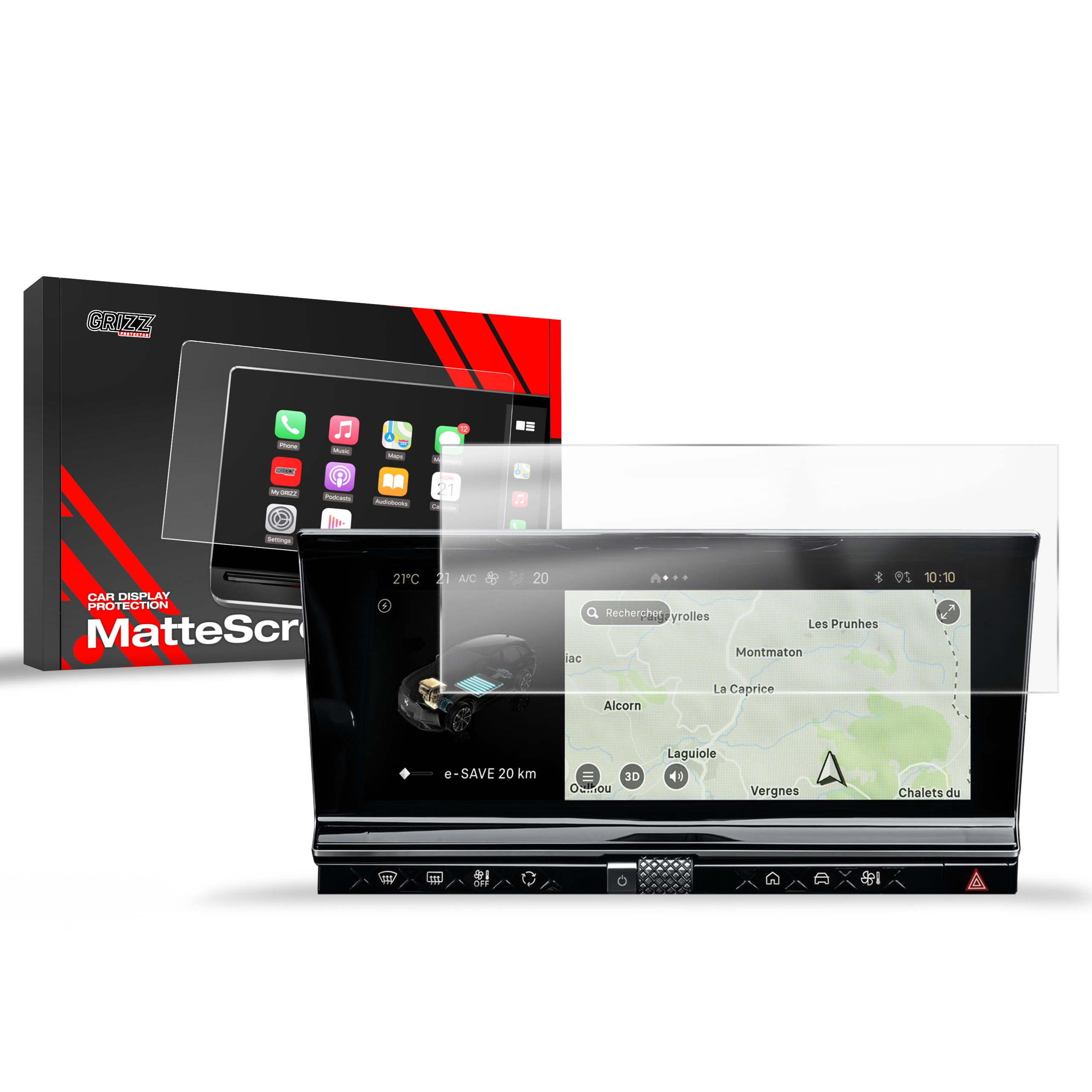 Folia matowa Grizz Protector do DS7 (2022-2025)