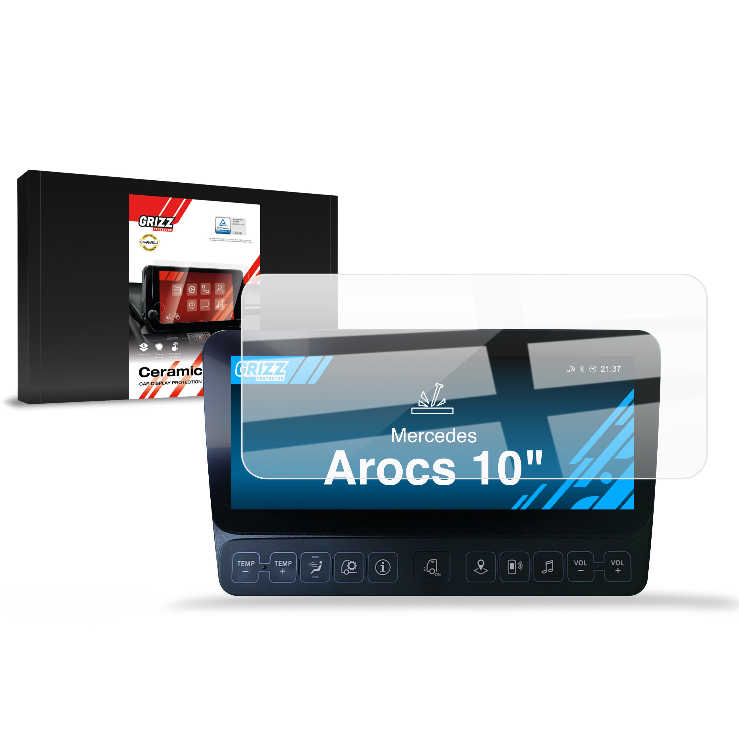 Folia ceramiczna Grizz Protector do Mercedes Arocs (2018-...)