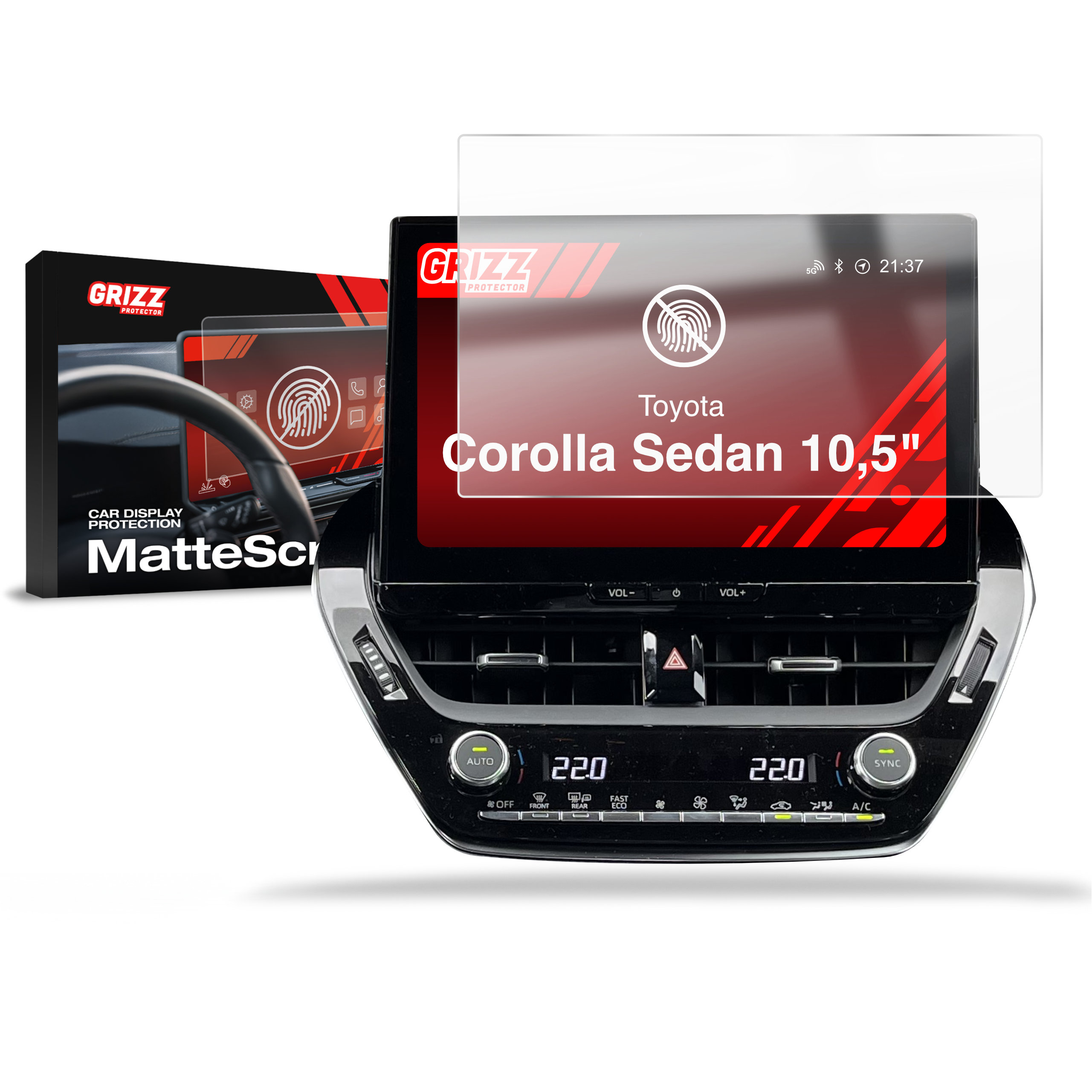 Folia matowa Grizz Protector do Toyota Corolla Sedan 10,5
