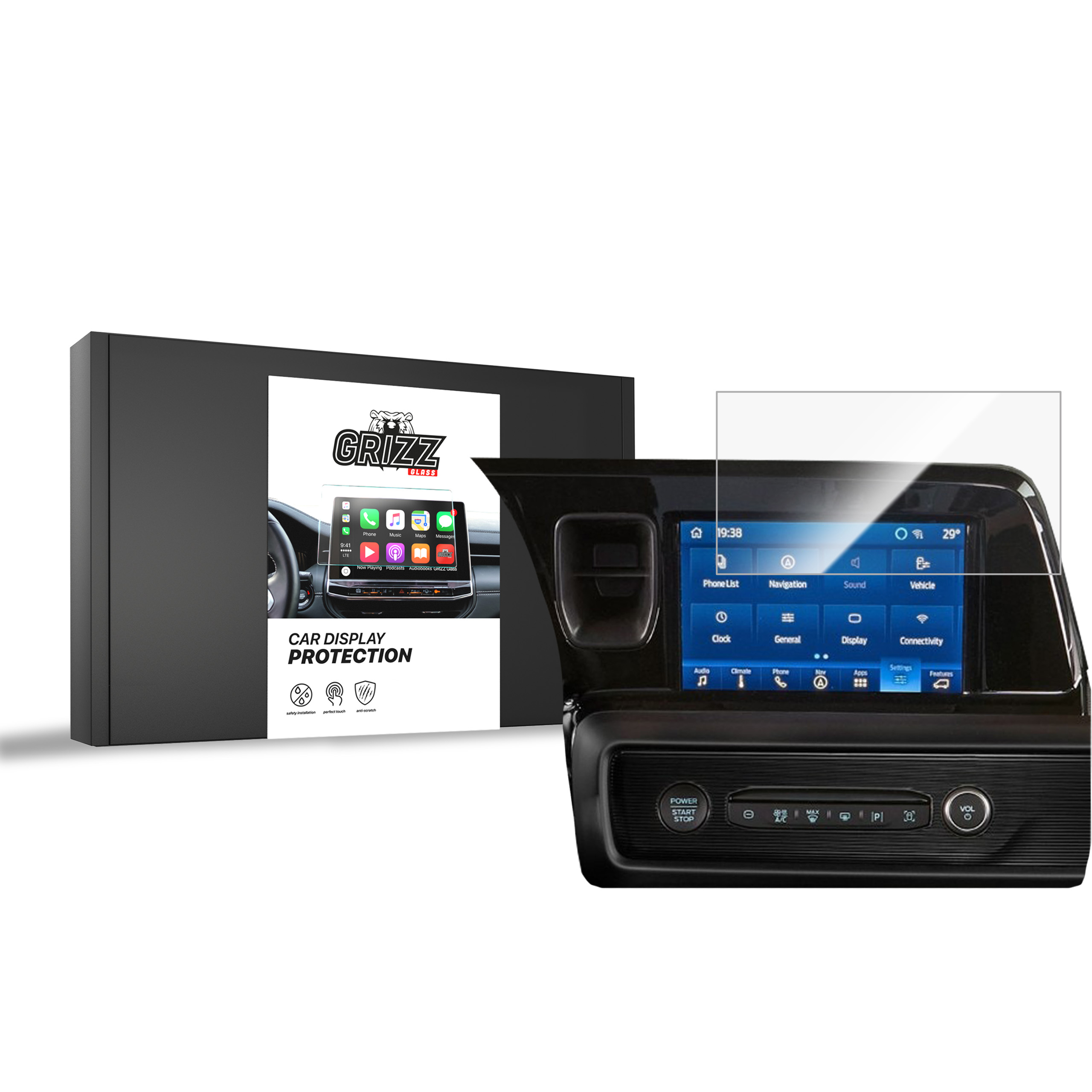 Folia ceramiczna Grizz Protector do Ford Courier 8 (2023-2025)