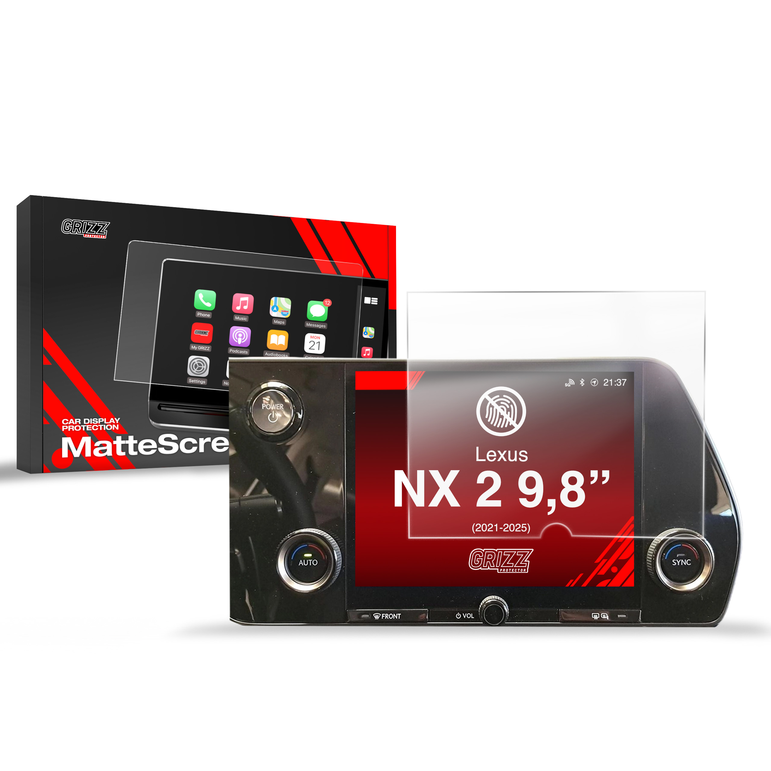 Folia matowa Grizz Protector do Lexus NX 2 9,8