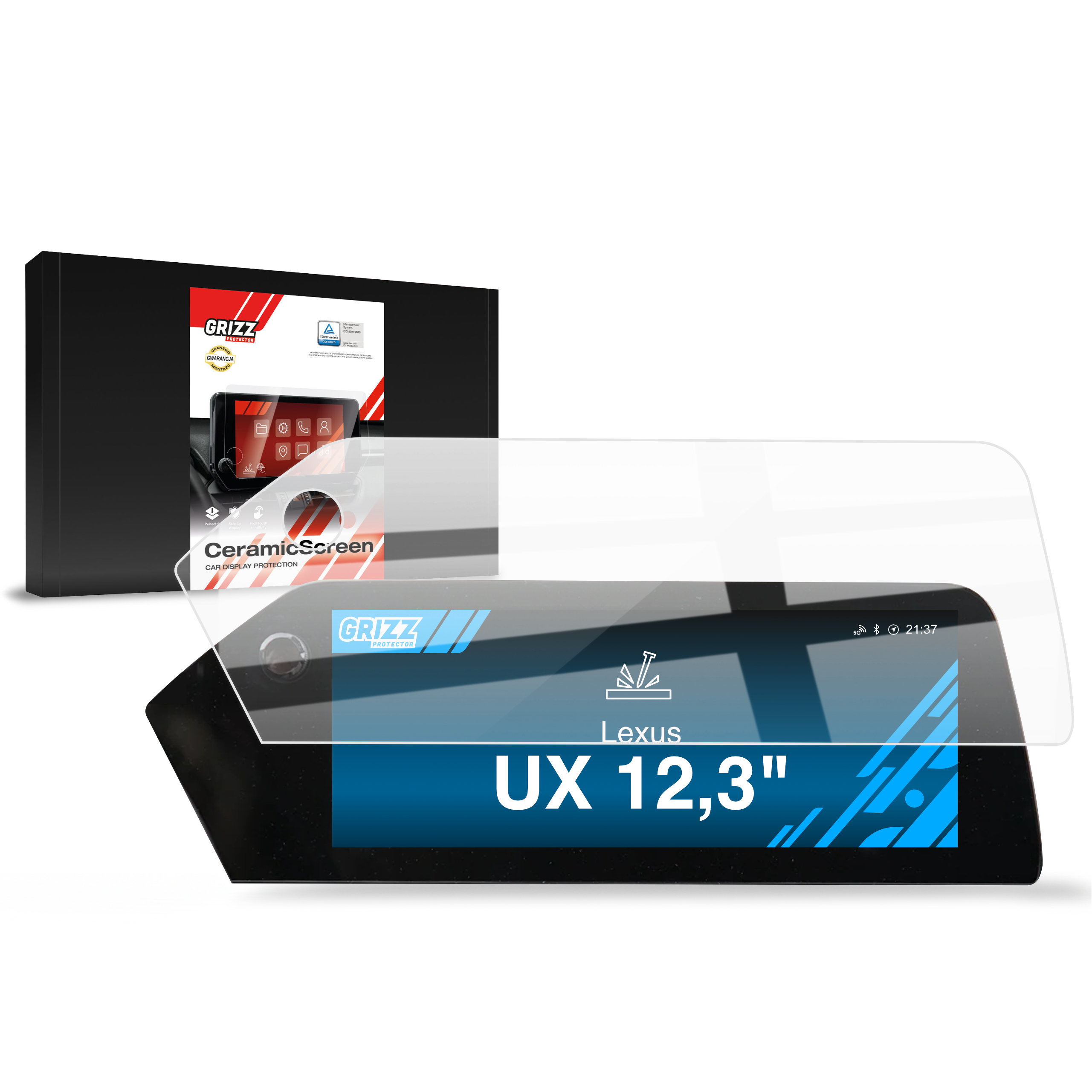 Folia ceramiczna Grizz Protector do Lexus UX 12,3 (2020-...)