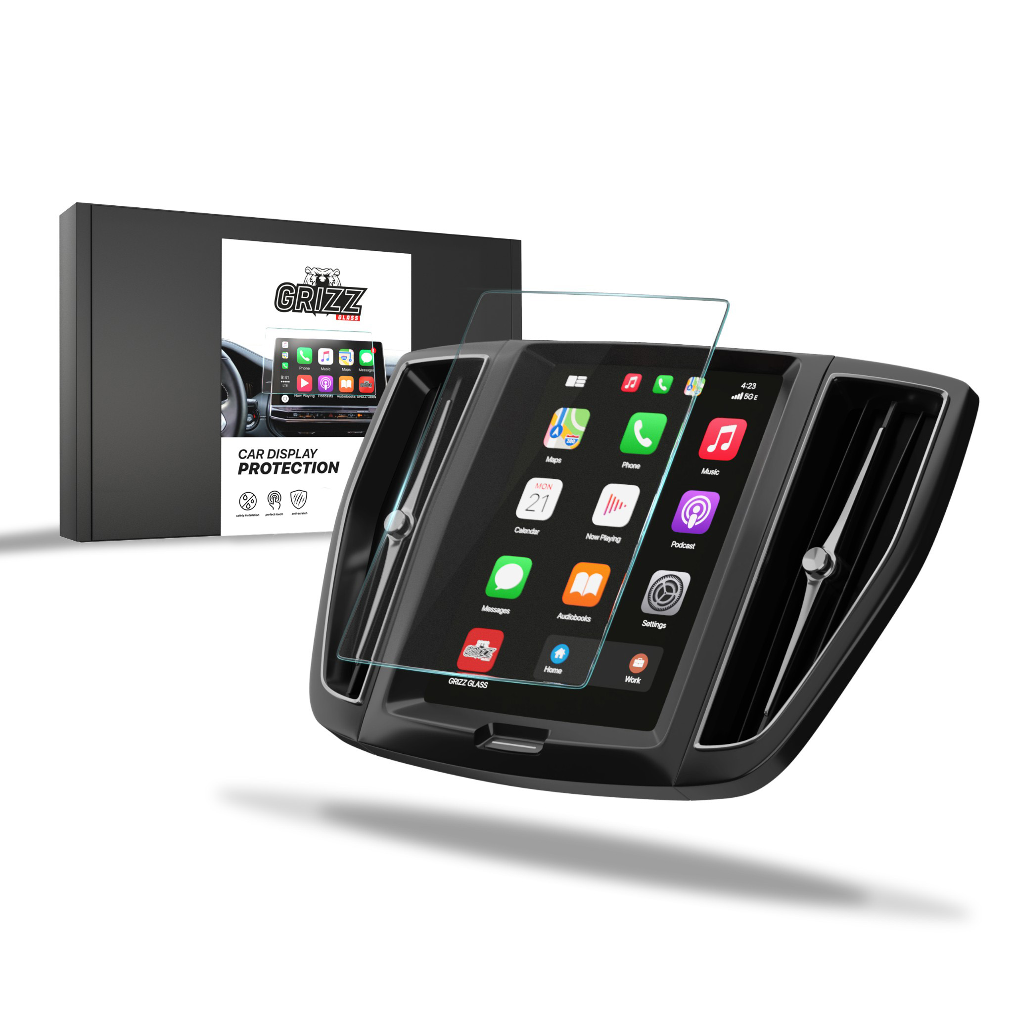 CarDisplay Protection Grizz Keramikfolie für Volvo XC60 Recharge (2020-2025)