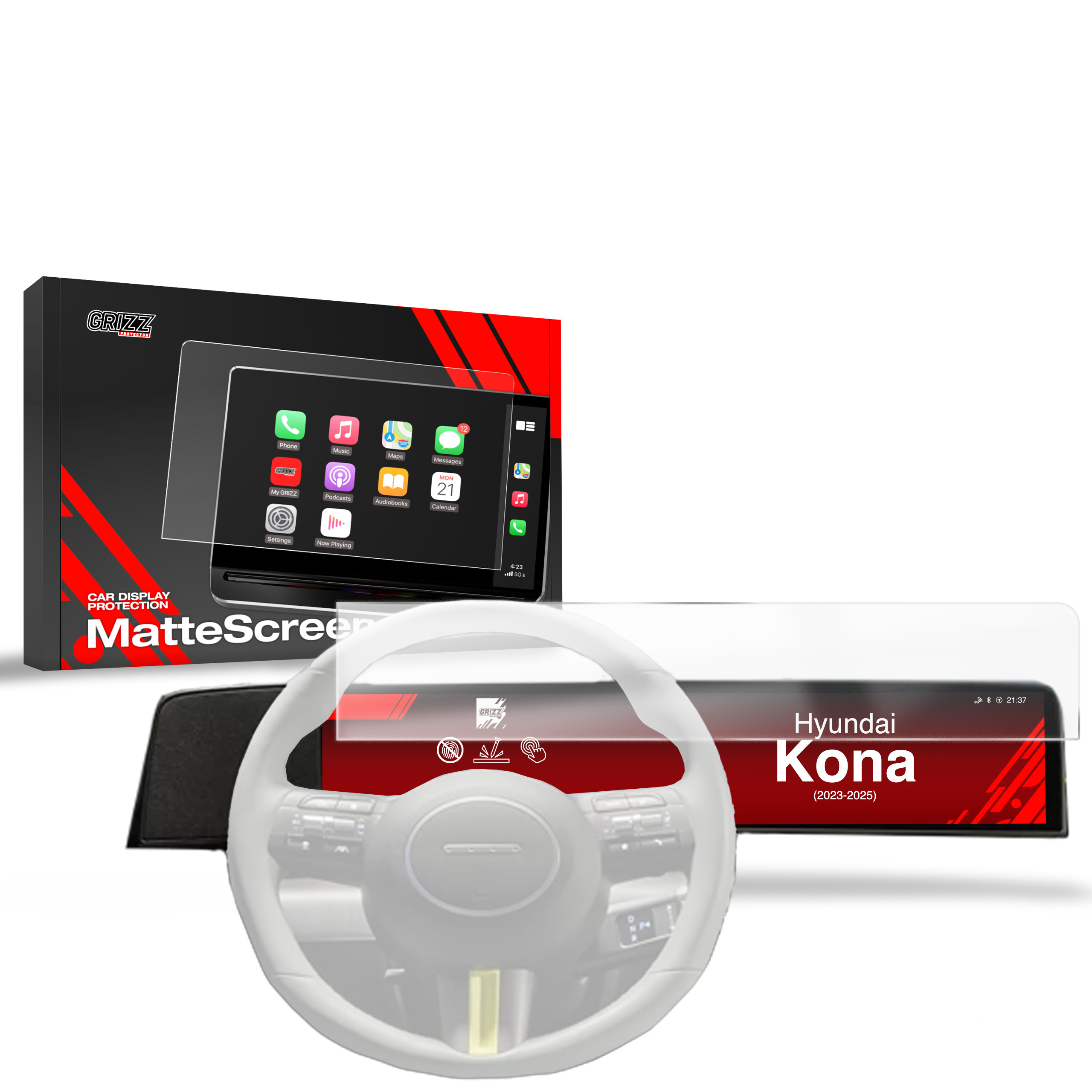 Folia matowa Grizz Protector do Hyundai Kona (2023-2025)