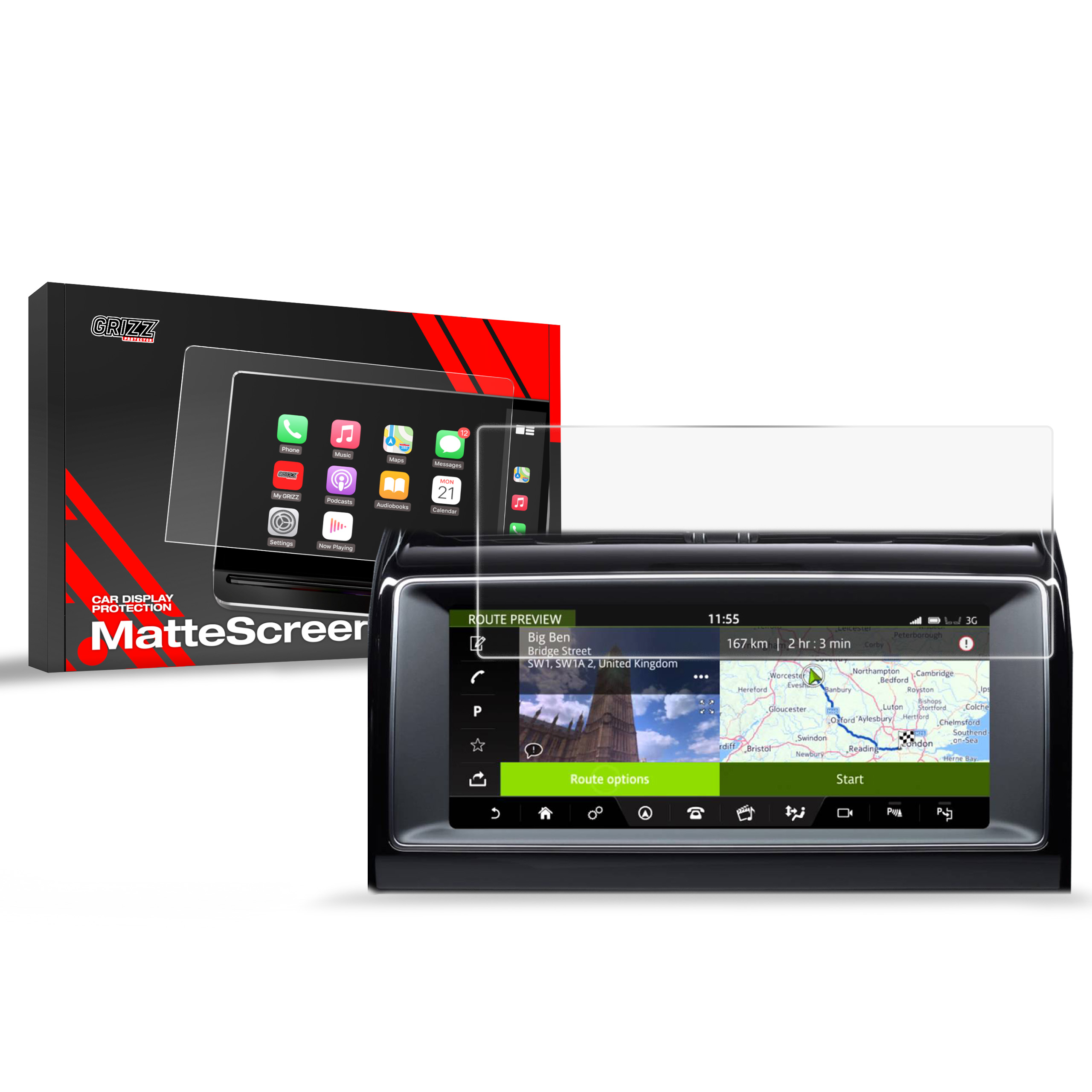 Folia matowa Grizz Protector do Jaguar F-Pace 10,2 (2015-2020)