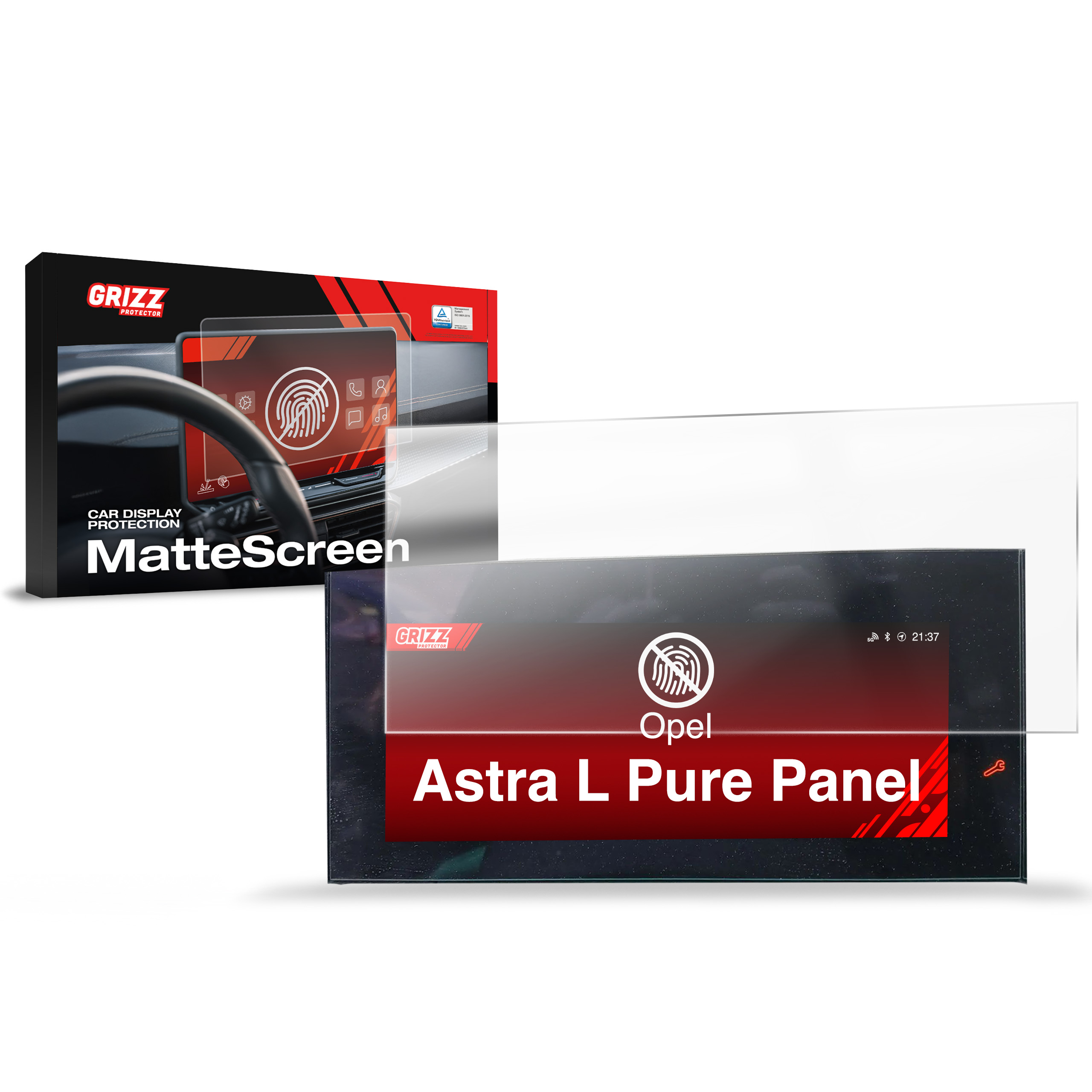 Folia matowa Grizz Protector do Opel Astra L Pure Panel 10