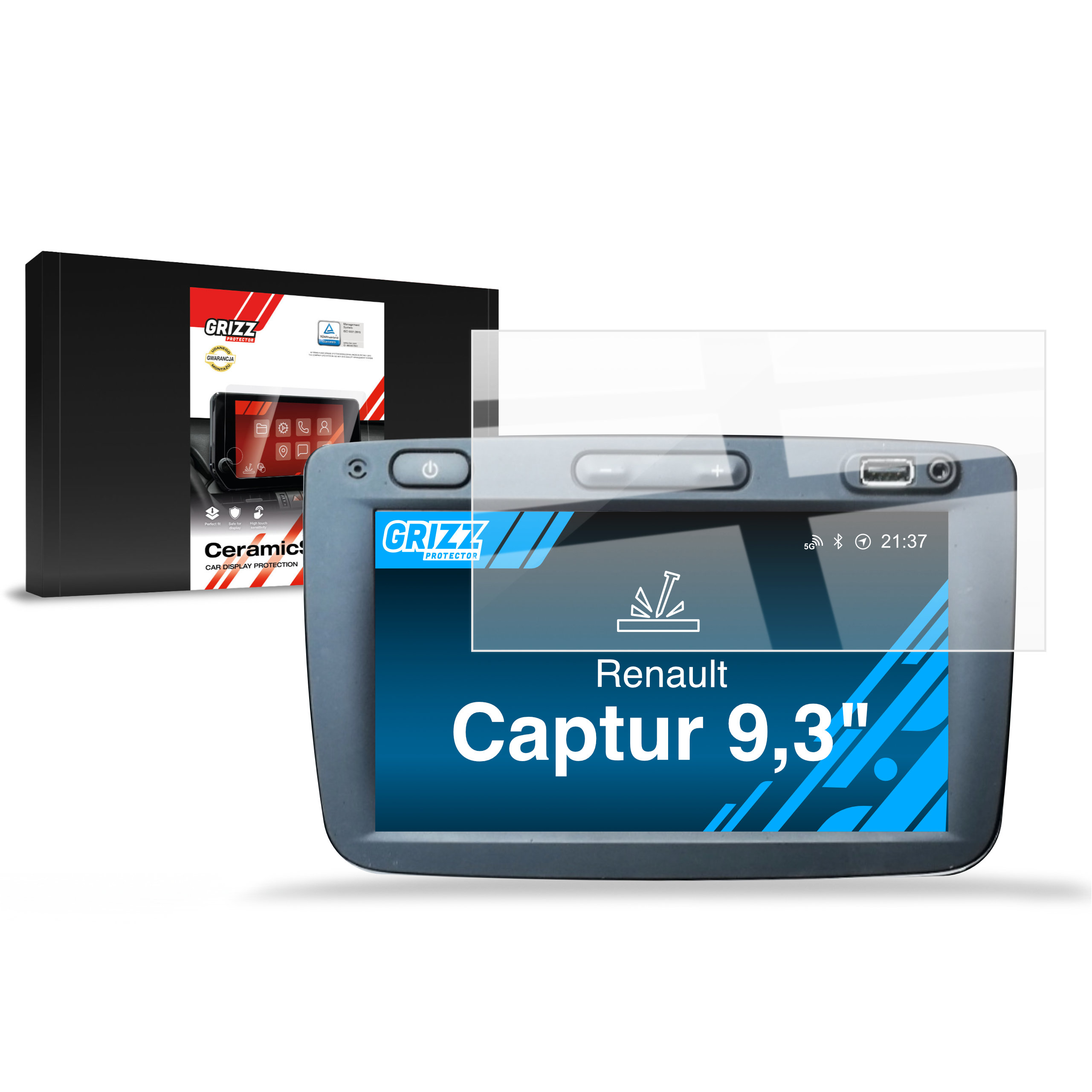 Folia ceramiczna Grizz Protector do Renault Captur (2013-2019)