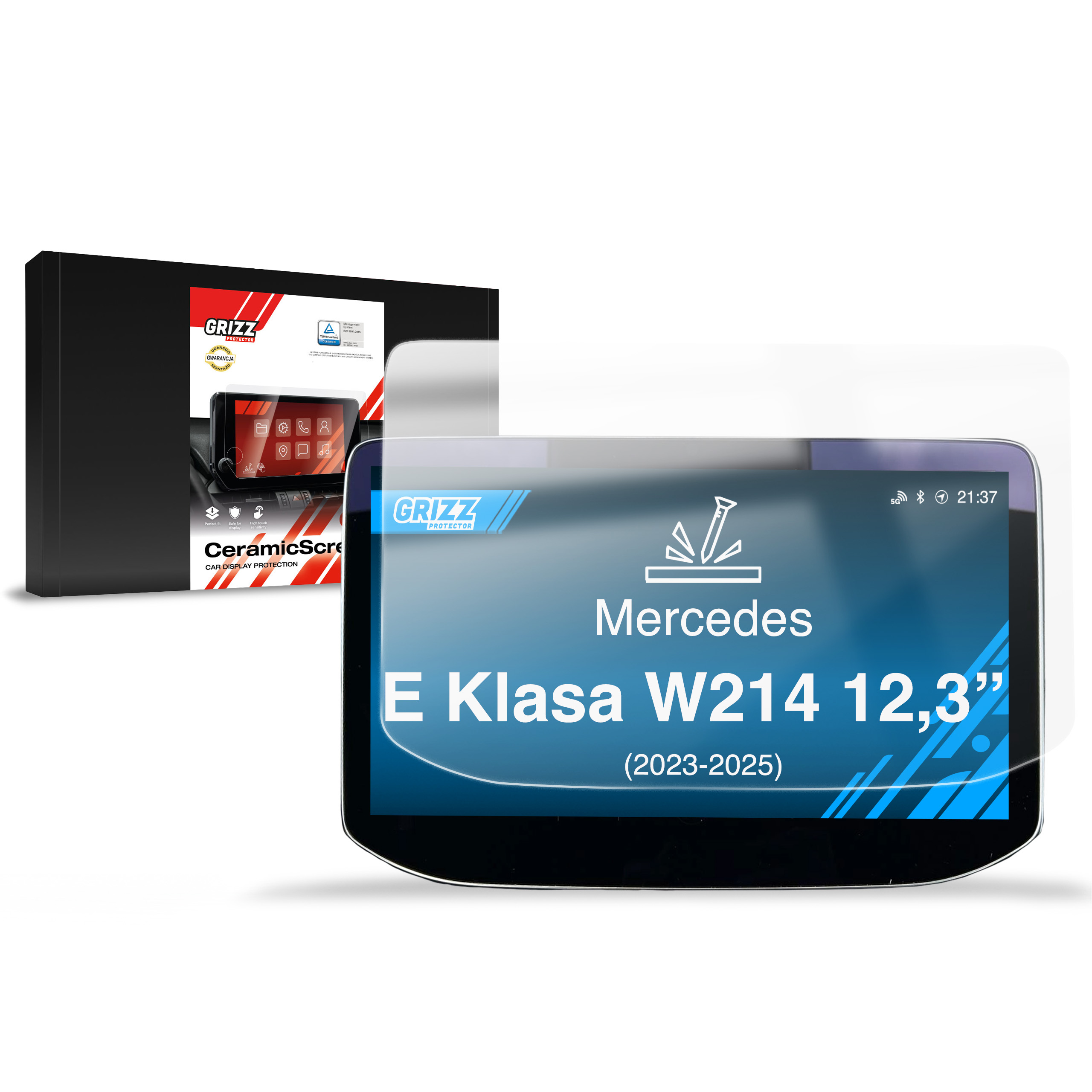 Folia ceramiczna Grizz Protector do Mercedes E Klasa W214 Widescreen (2023-2025)