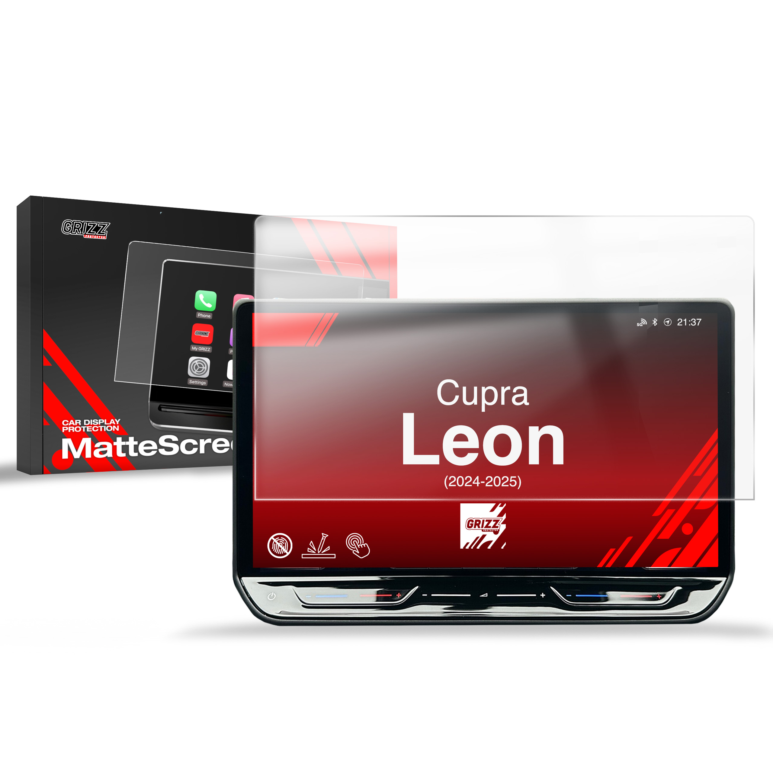 Folia matowa Grizz Protector do Cupra Leon 12,9 (2024-2025)