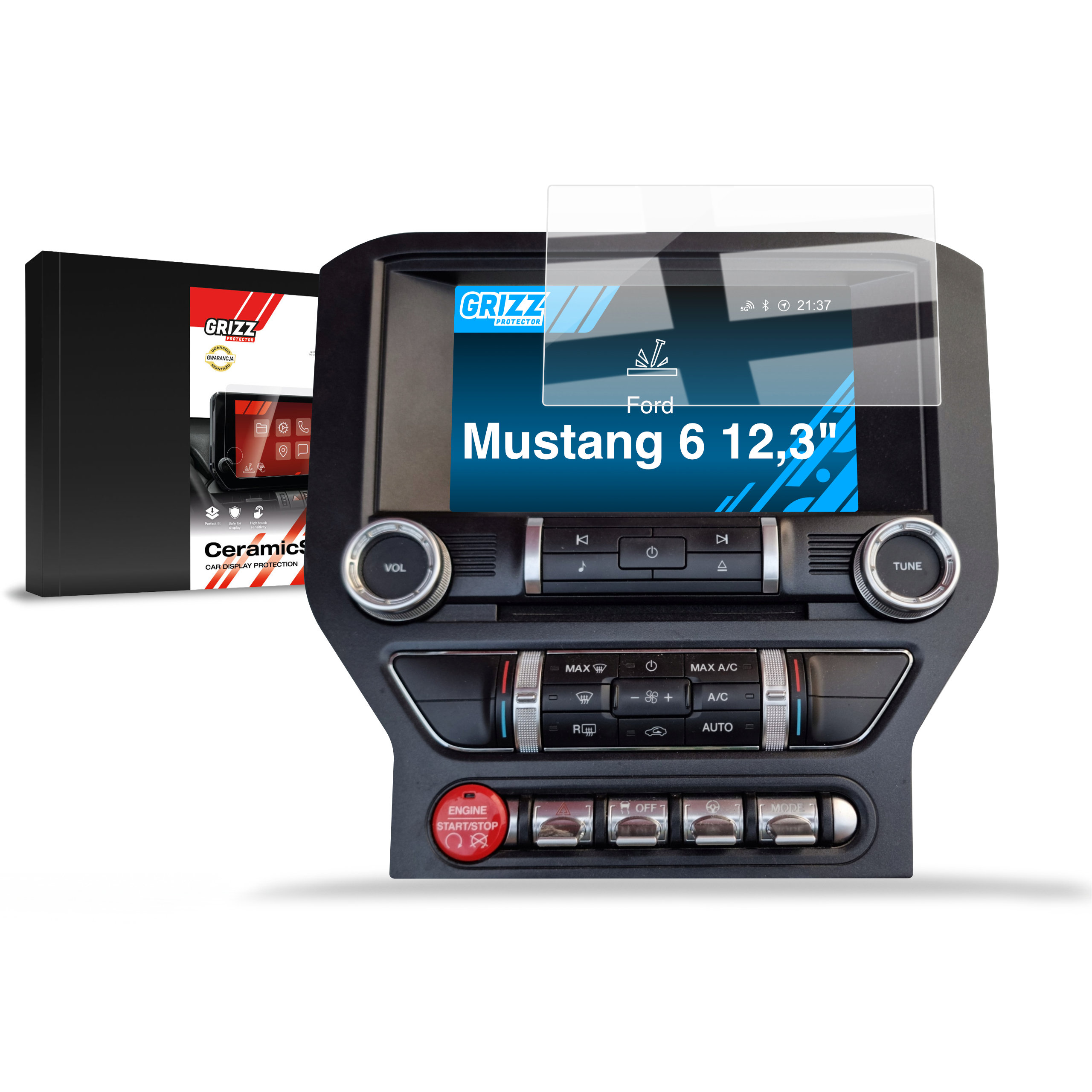 Folia ceramiczna Grizz Protector do Ford Mustang 6 (2014-2023)