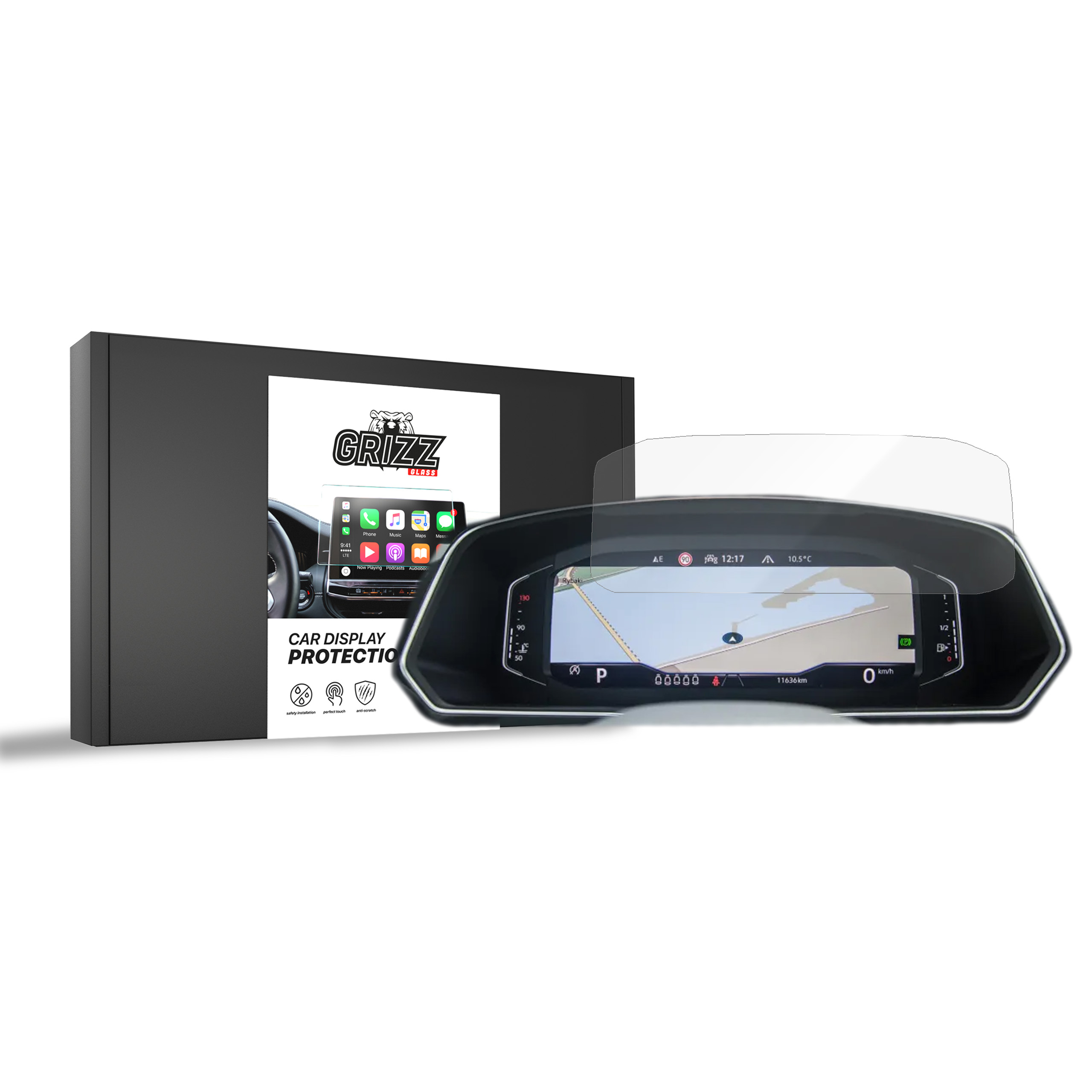 Folia ceramiczna Grizz Protector do Volkswagen T-Roc Digital Cockpit Pro 10,25 (2020-..)