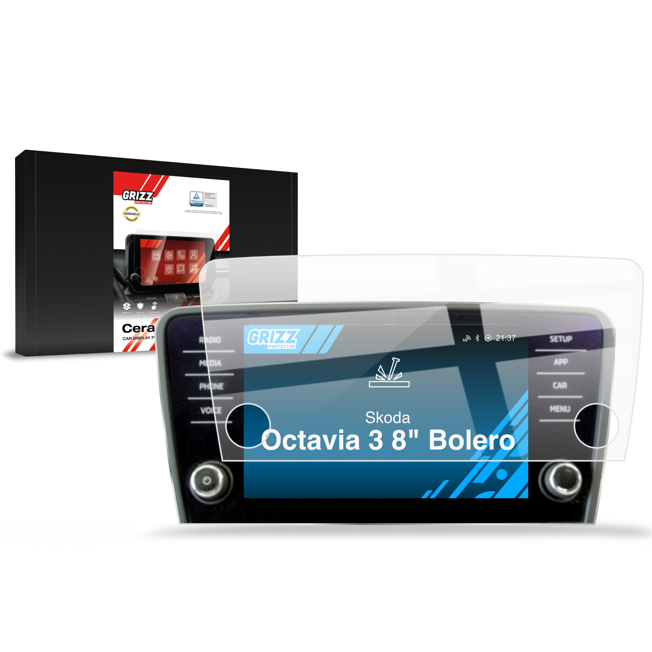 Folia ceramiczna Grizz Protector do Skoda Octavia 3 8 Bolero (2012-2020)