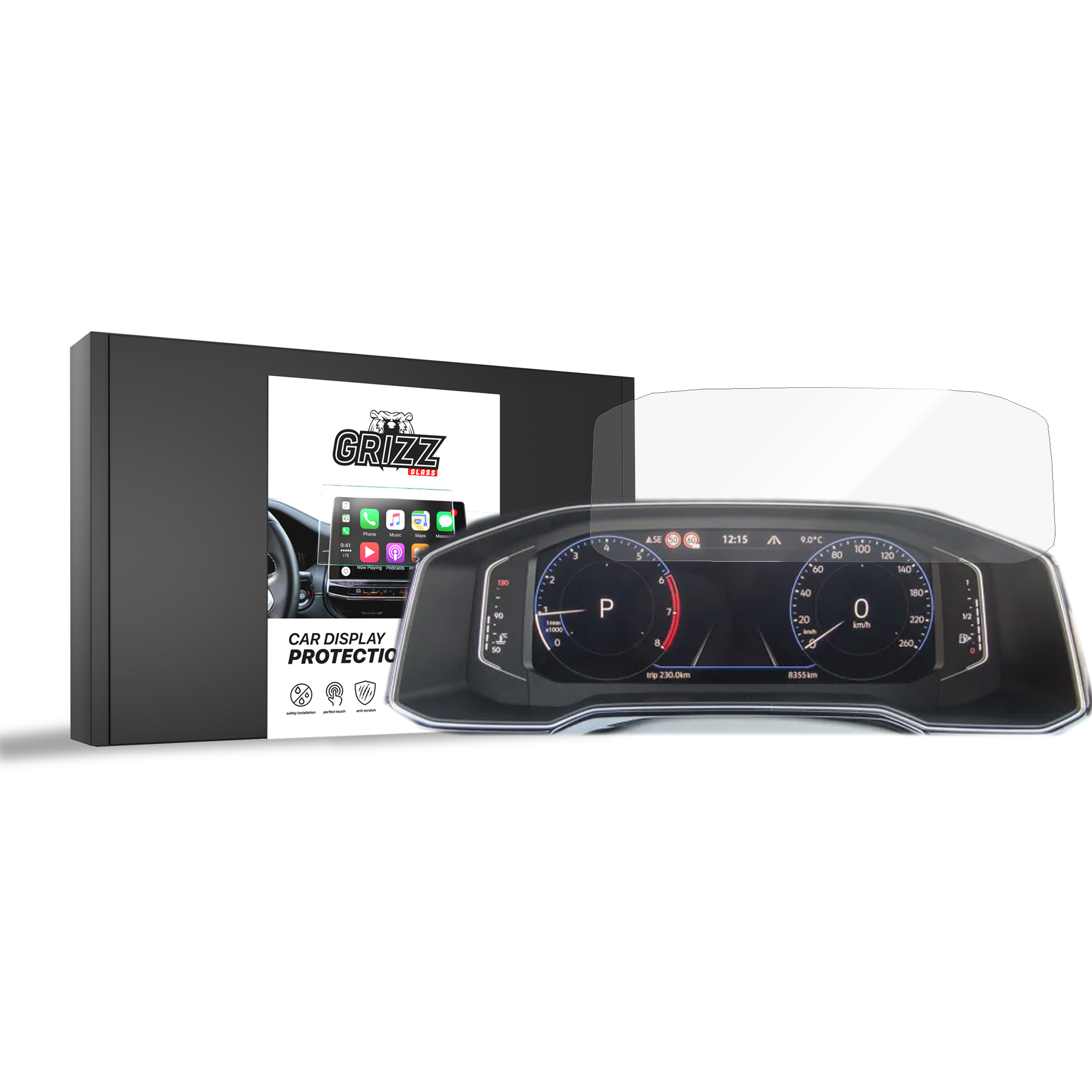 Folia ceramiczna Grizz Protector do Volkswagen T-Roc Digital Cockpit 8 (2022-..)