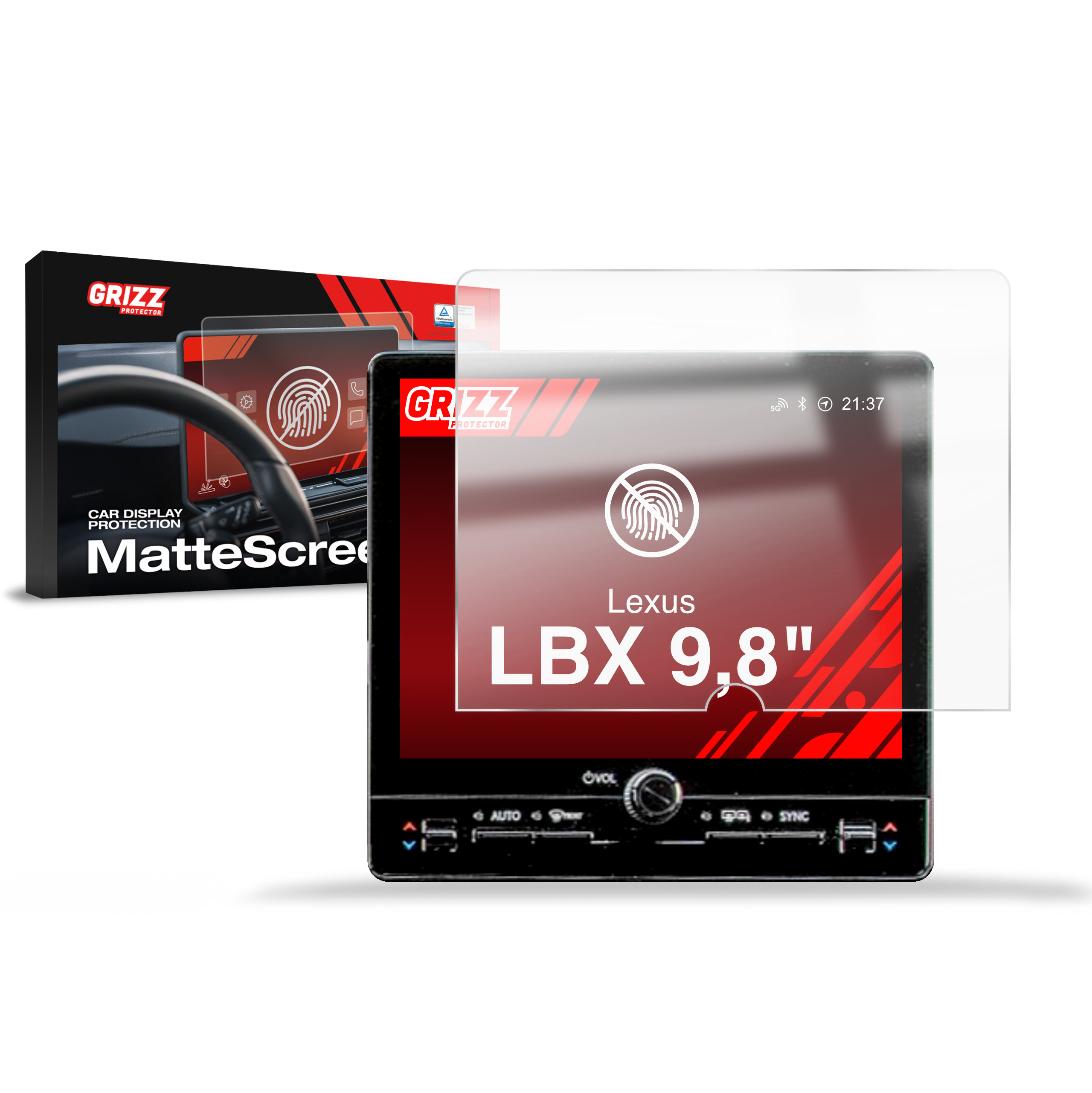 Folia matowa Grizz Protector do Lexus LBX 9,8