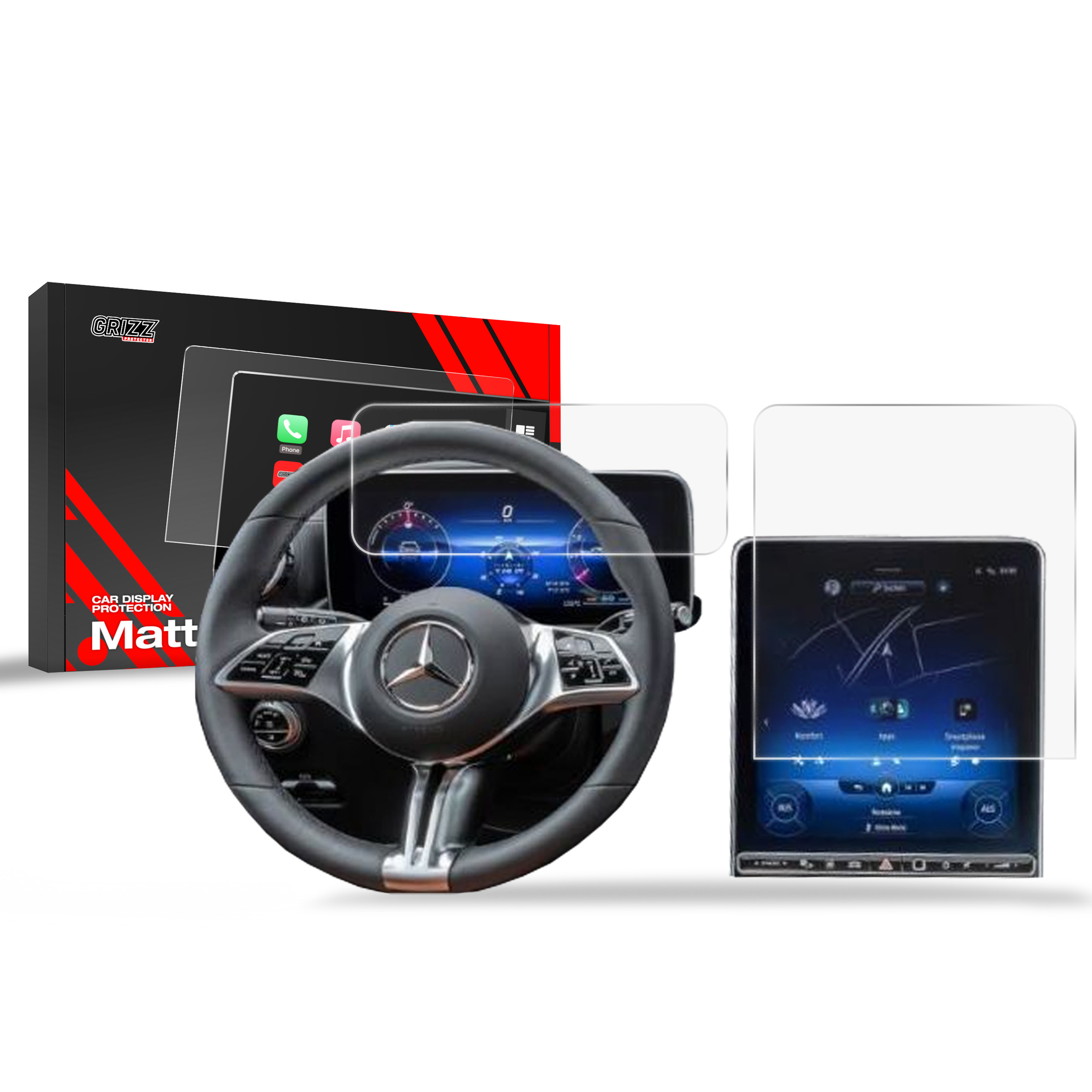Folia matowa Grizz Protector do Mercedes S Klasa W223 (2020-2026)