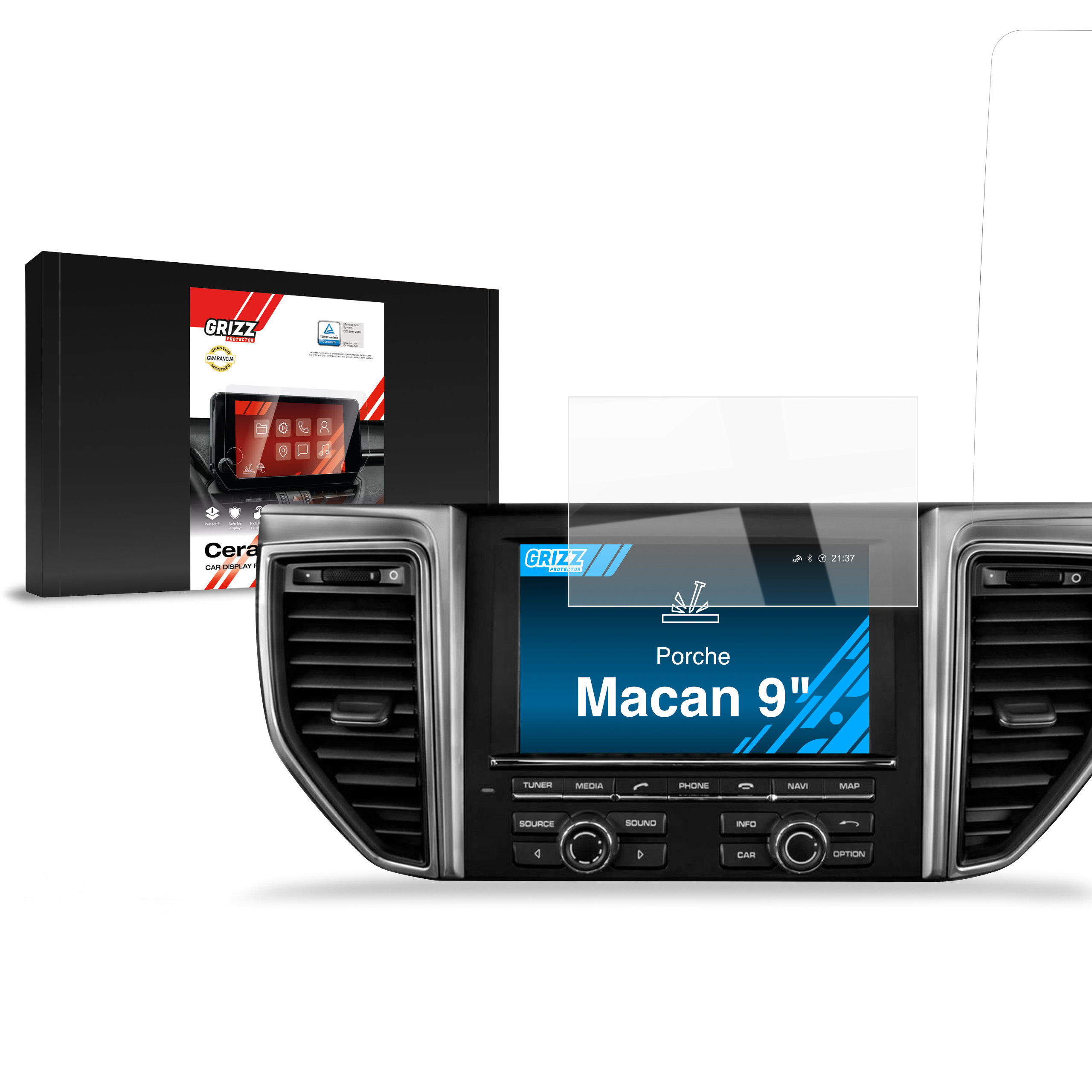 Folia ceramiczna Grizz Protector do Porsche Macan 9