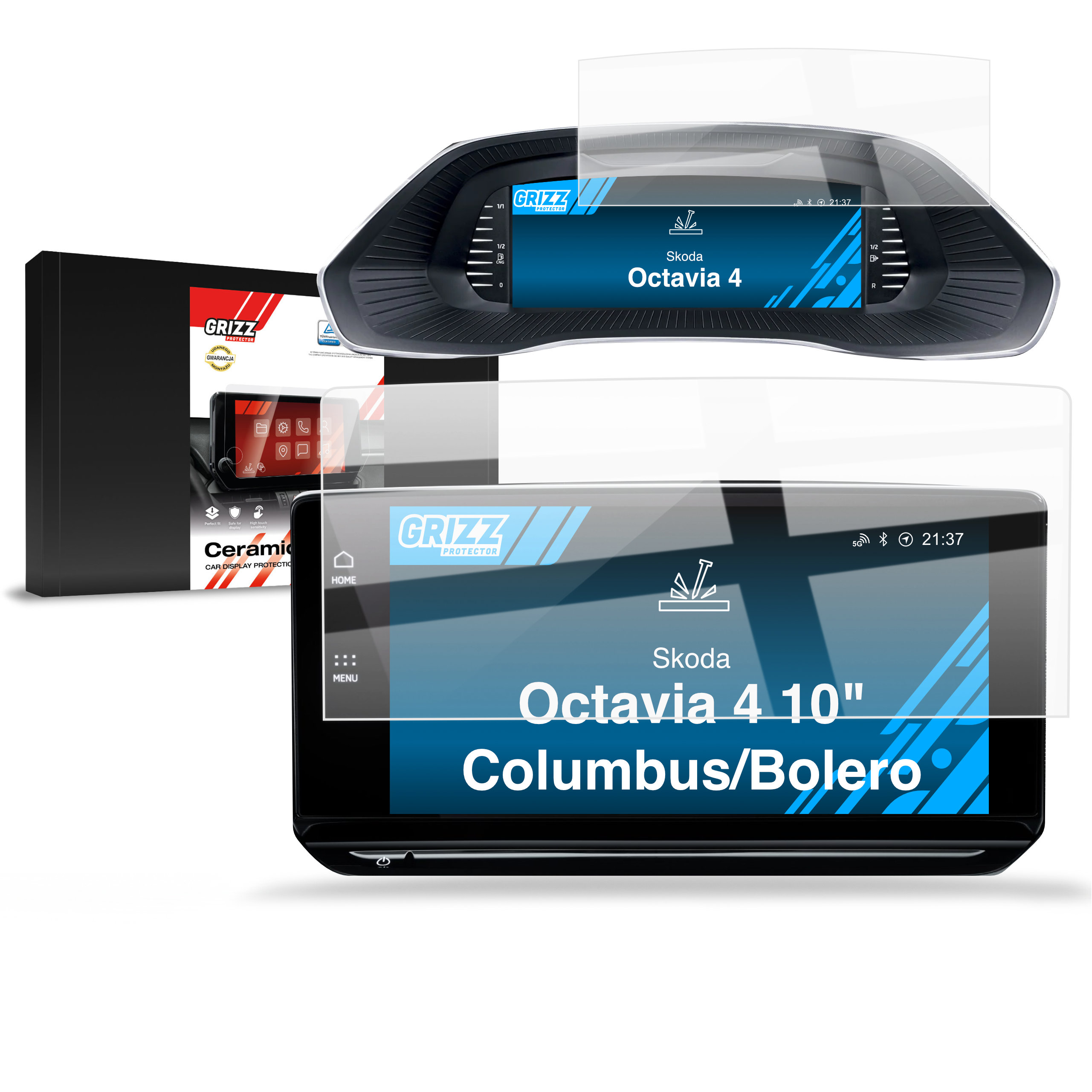 Folia ceramiczna Grizz Protector do Skoda Octavia 4 10