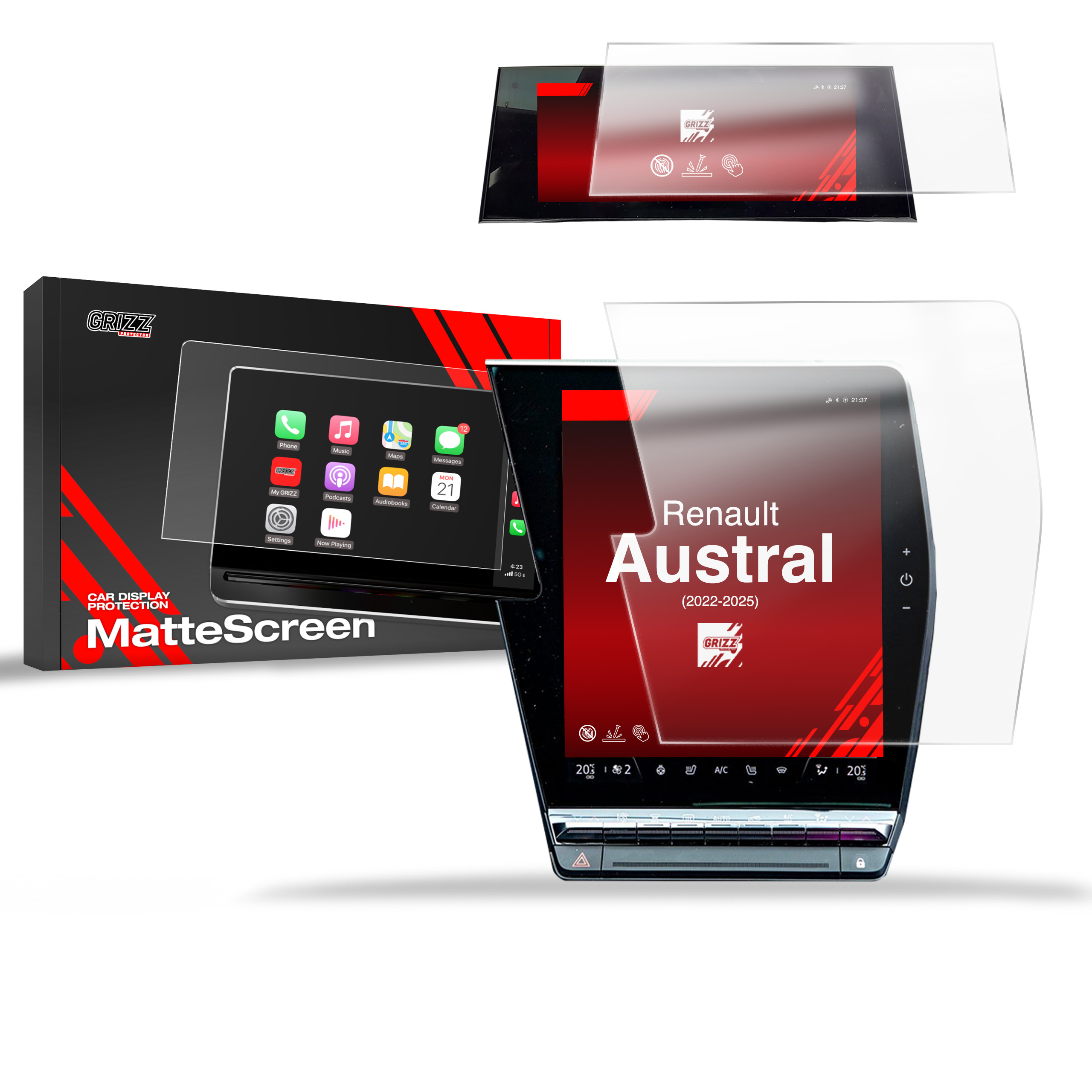 Folia matowa Grizz Protector do Renault Austral