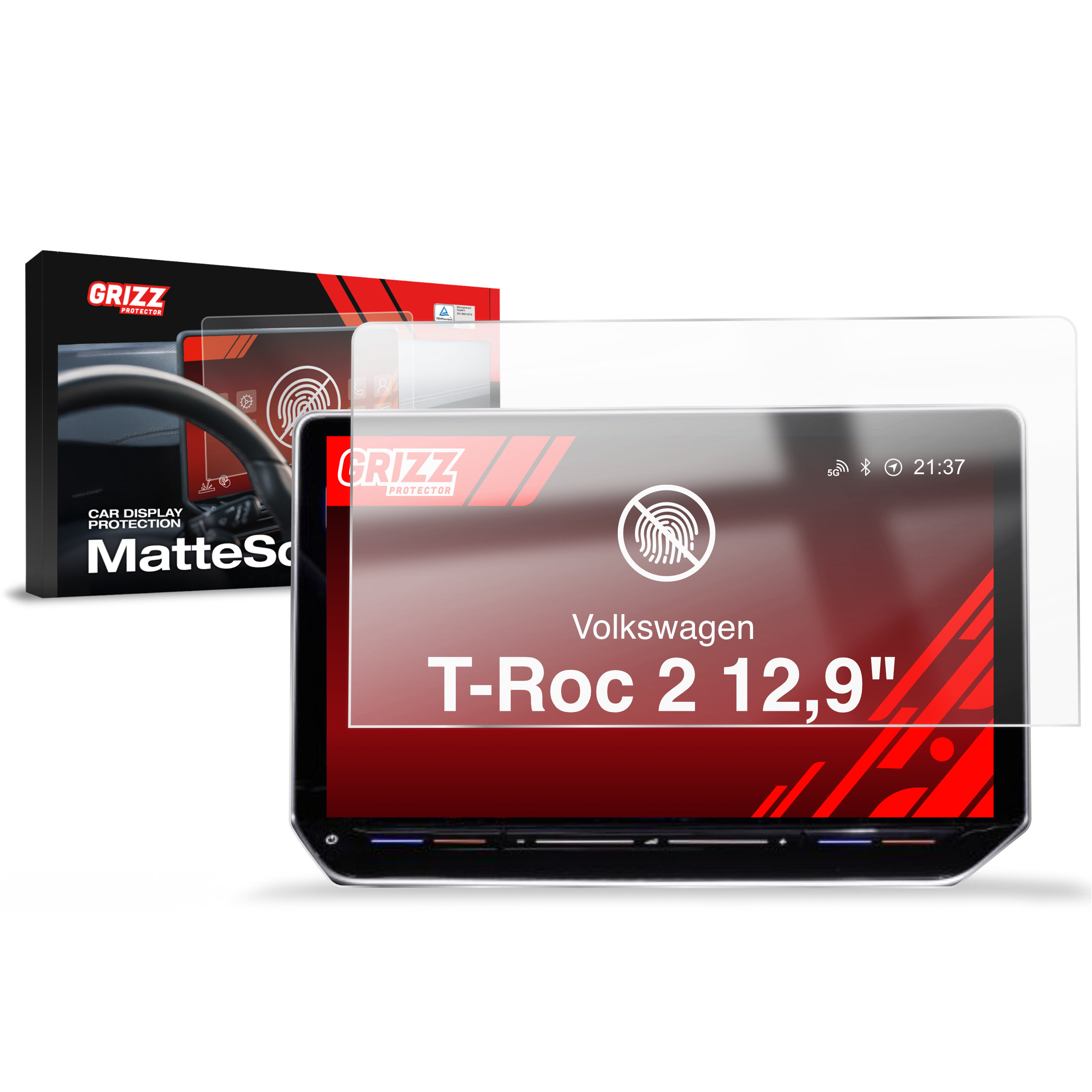 Folia matowa Grizz Protector do Volkswagen T-Roc 2 12,9 (2025-2026)