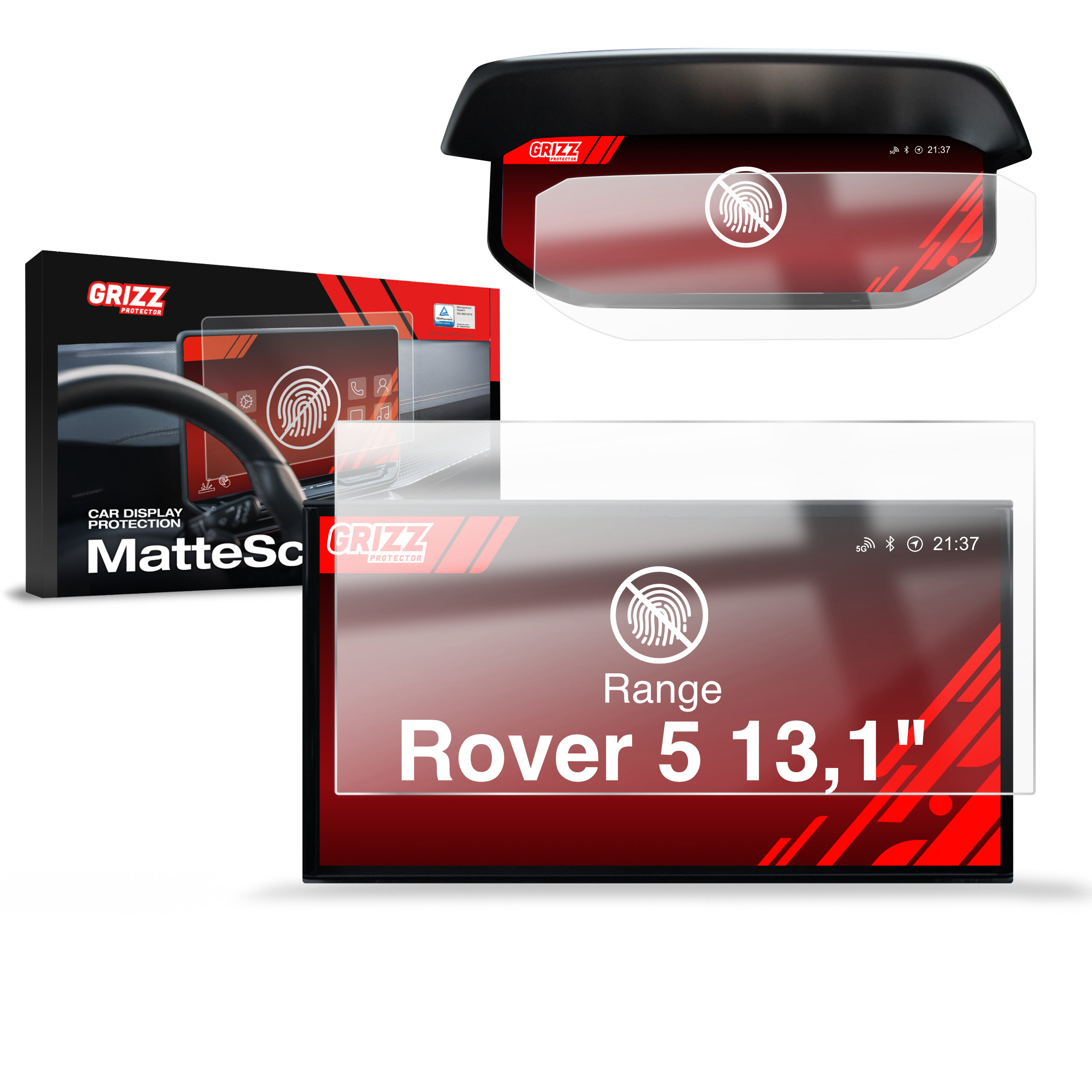 Folia matowa Grizz Protector do Range Rover 5 13,1