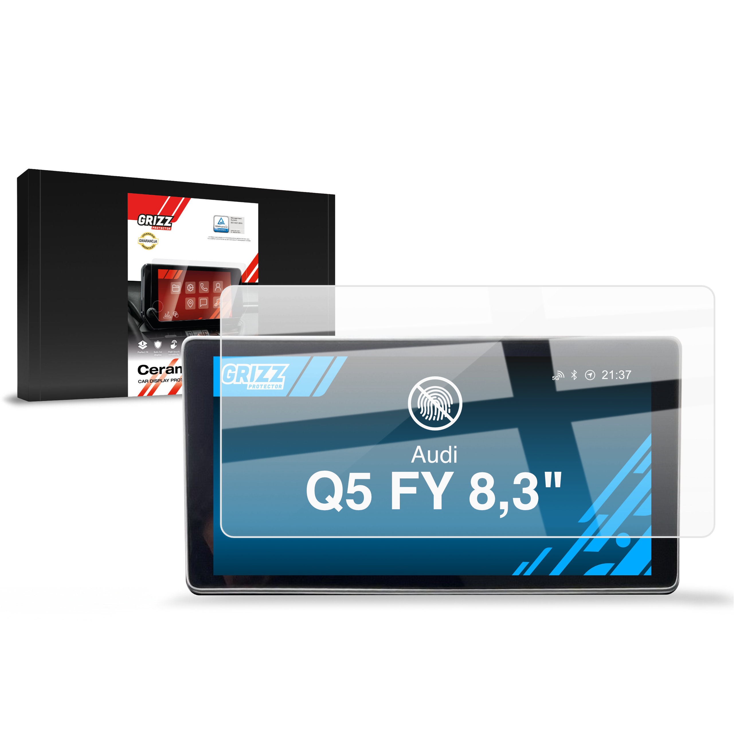 Folia ceramiczna Grizz Protector do Audi Q5 FY MMI 8,3 (2016-2019)