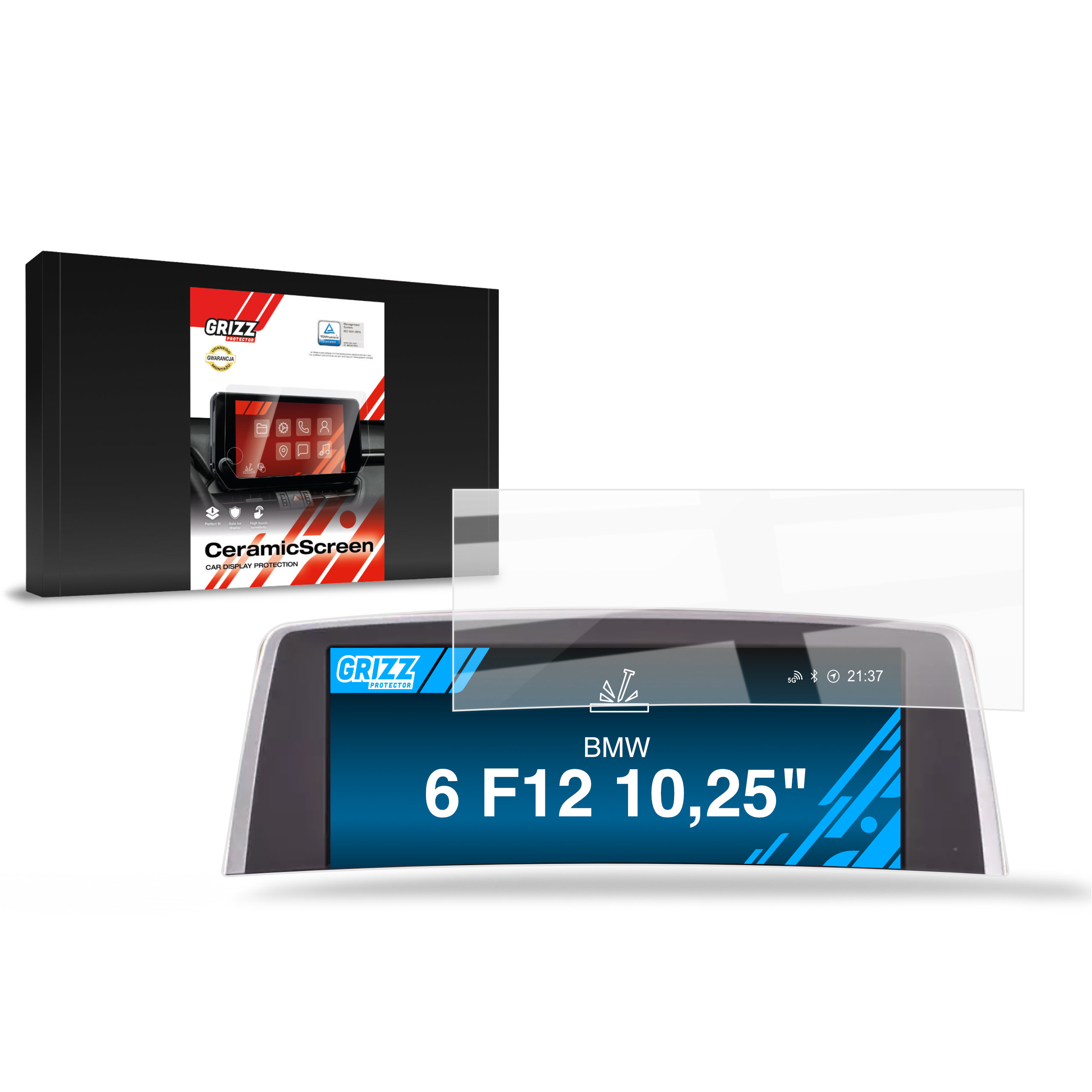 Folia ceramiczna Grizz Protector do BMW 6 F12 10,25