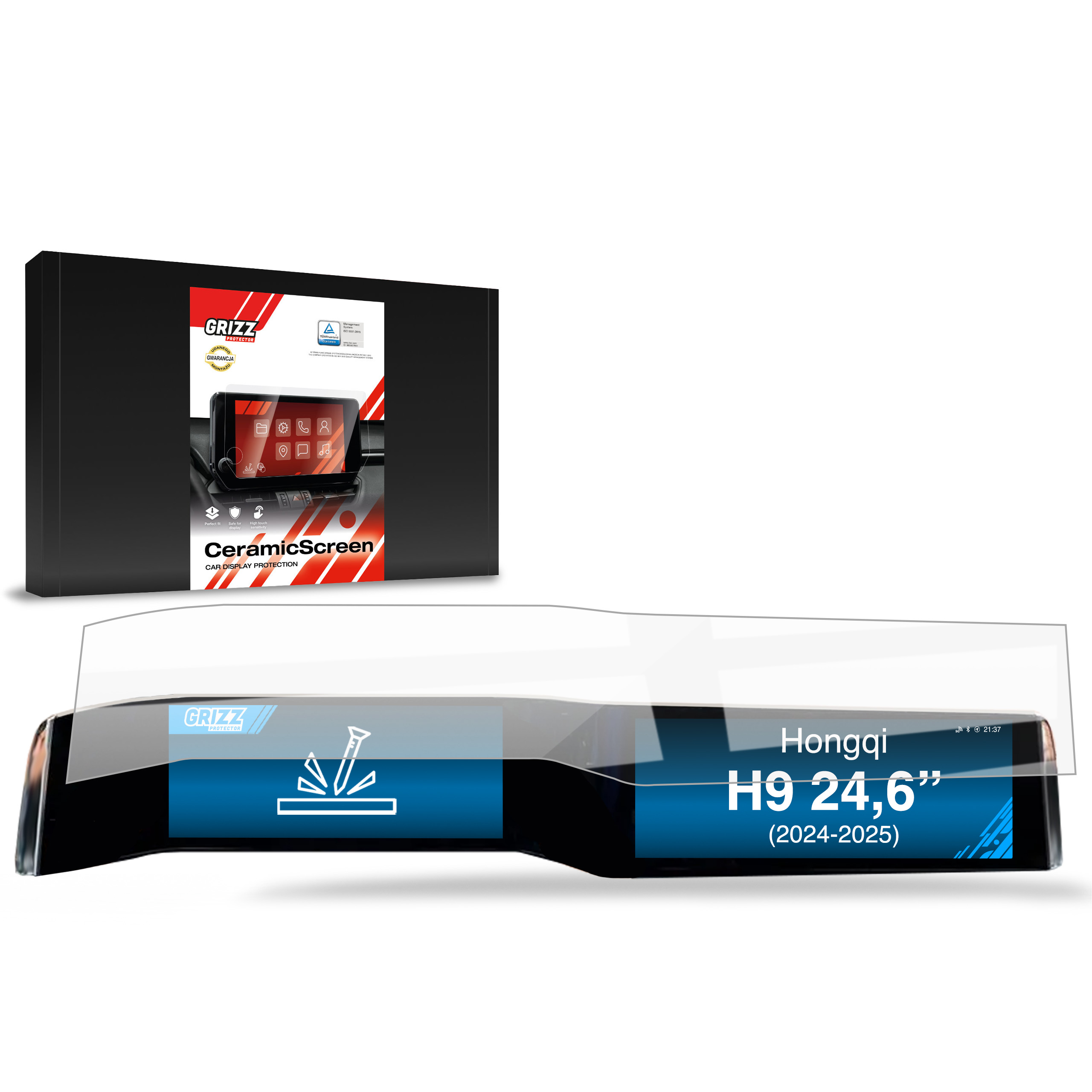 Folia ceramiczna Grizz Protector do Hongqi H9 24,6