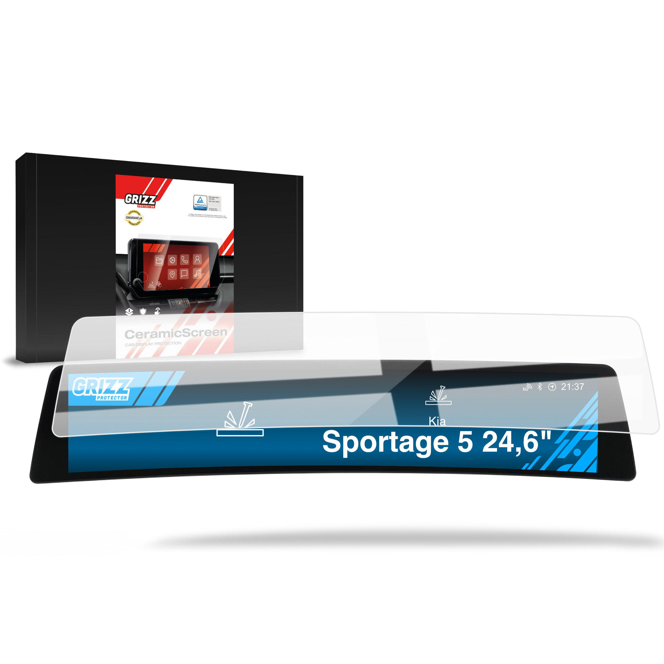 Folia ceramiczna Grizz Protector do Kia Sportage 5 Business Line (2021-2025)