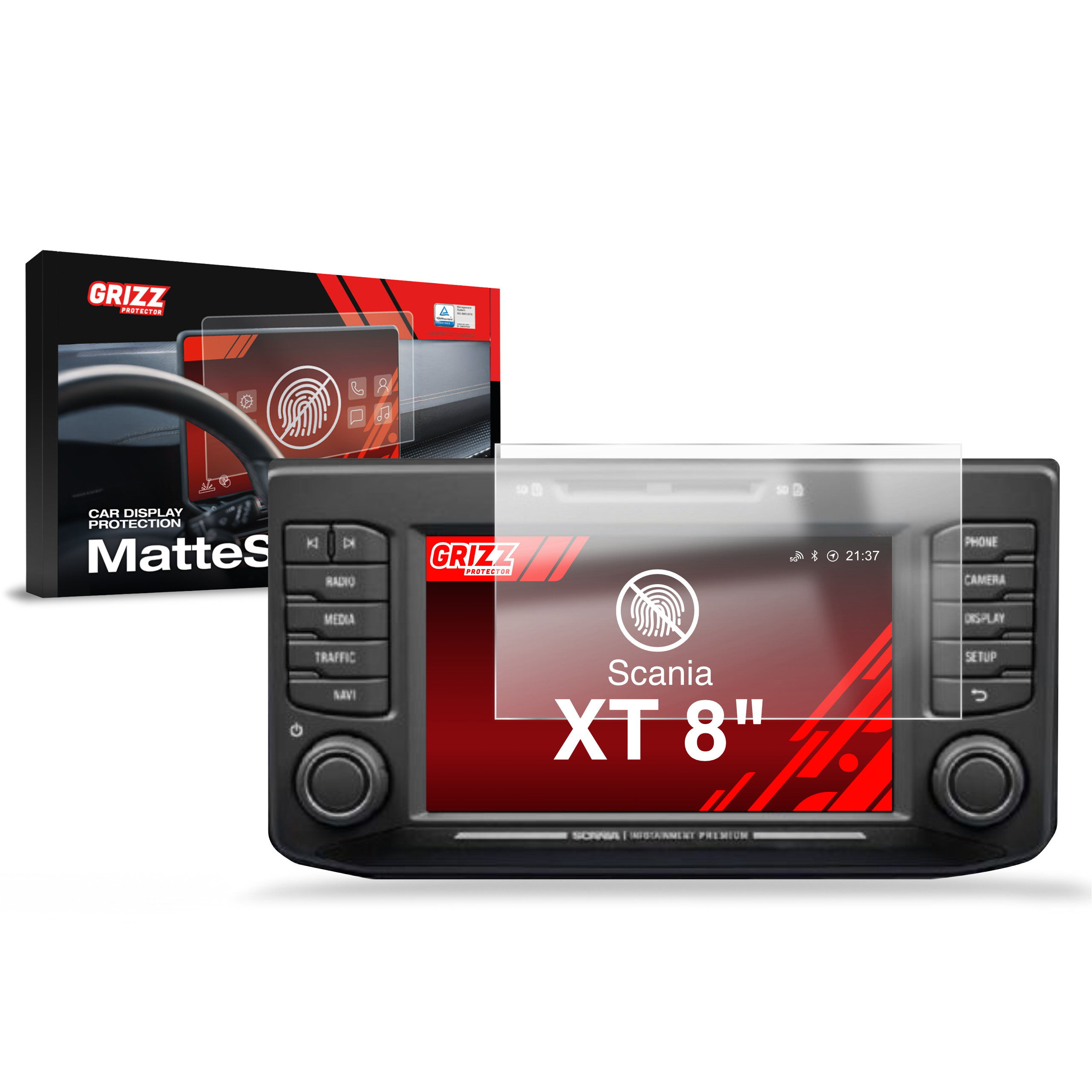 Folia matowa Grizz Protector do Scania XT 8