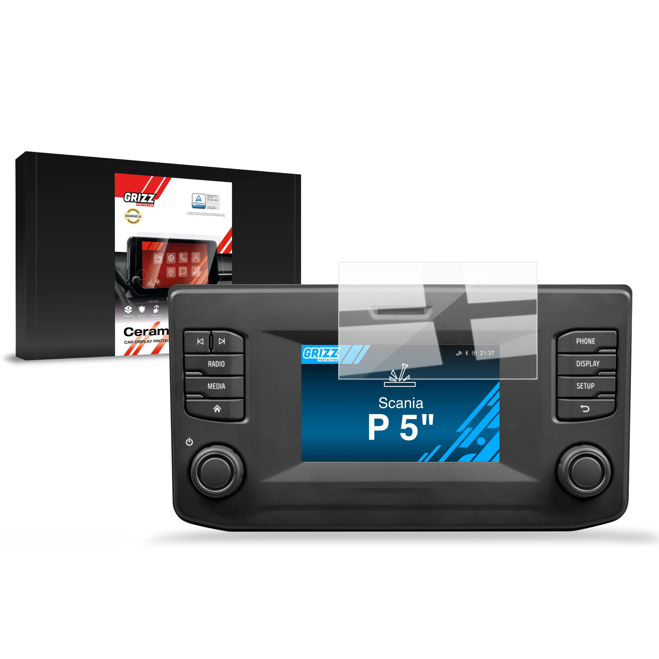Folia ceramiczna Grizz Protector do Scania P 5