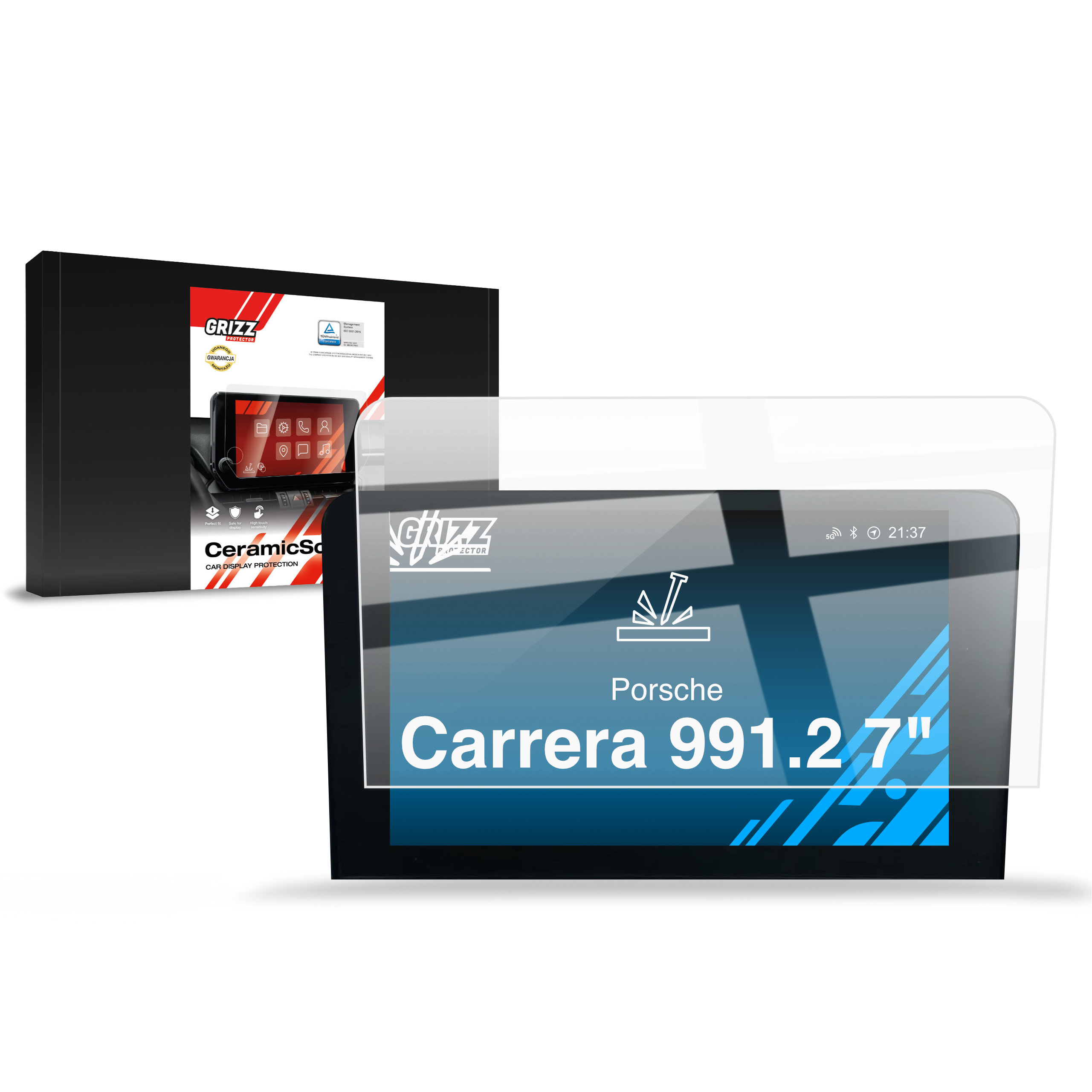 Folia ceramiczna Grizz Protector do Porsche 911 Carrera 991.2 7