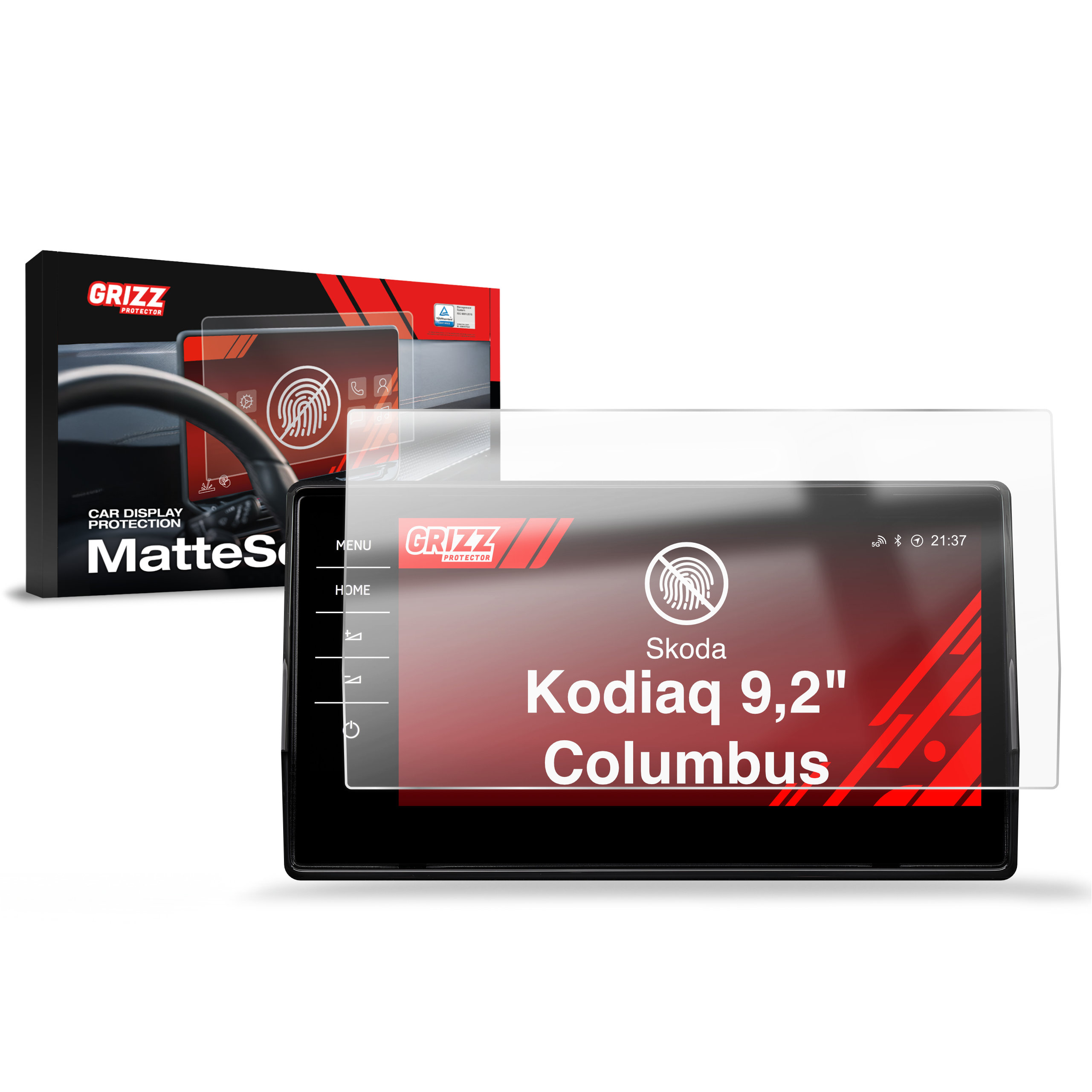 Folia matowa Grizz Protector do Skoda Kodiaq 9,2