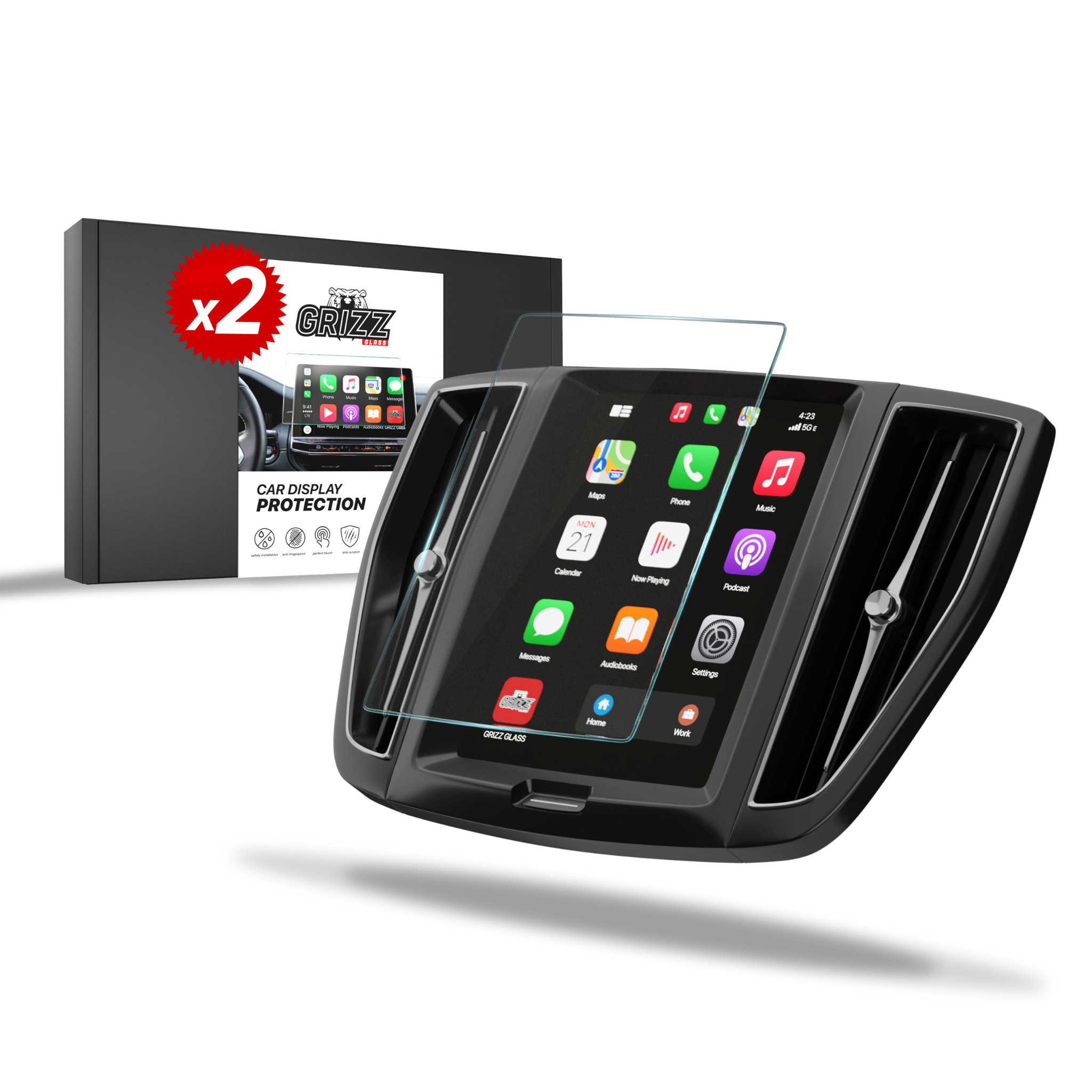 CarDisplay Protection Grizz Keramikfolie für Volvo XC60 2 (2017-2025)