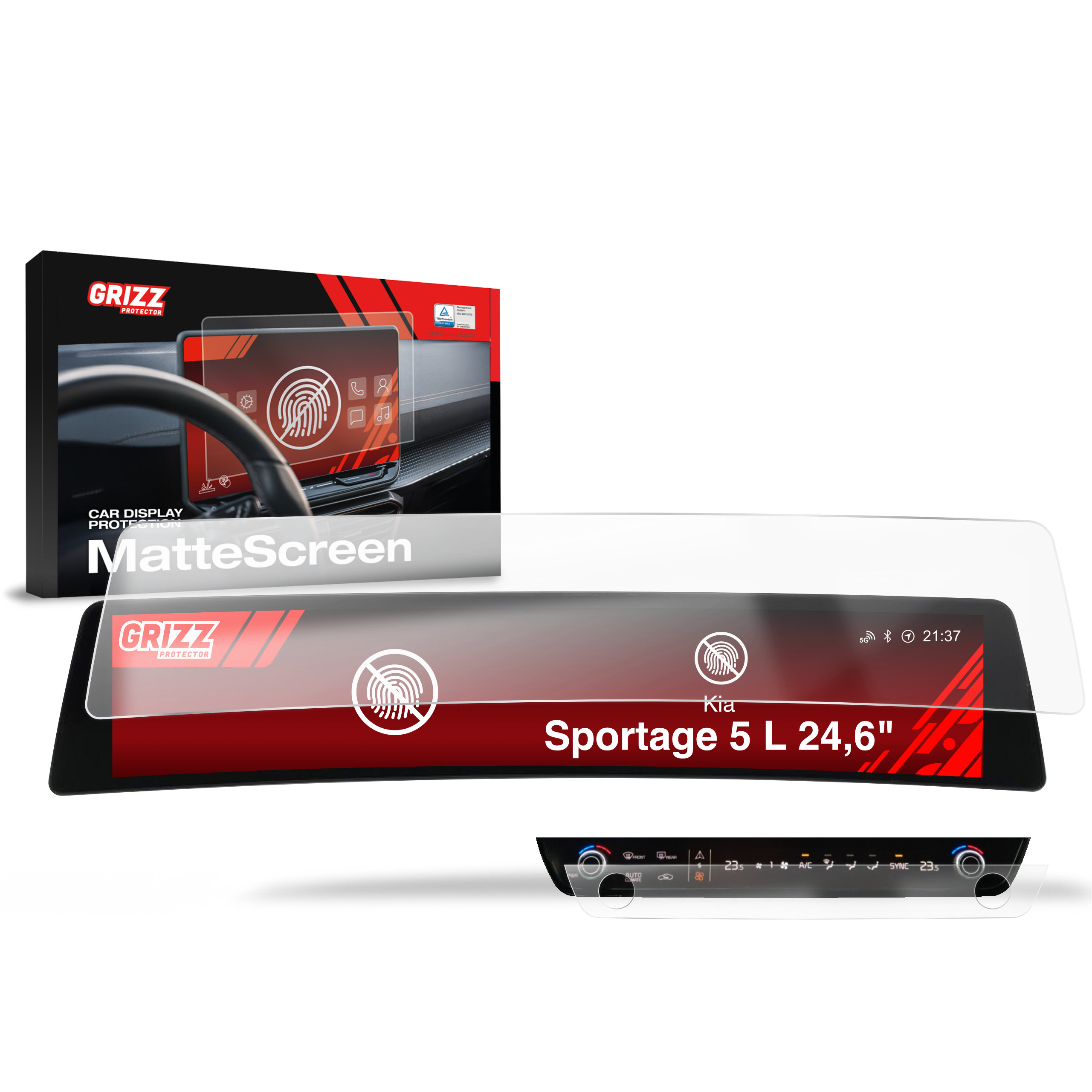 Folia matowa Grizz Protector do Kia Sportage 5 Wersja L (2021-2024)