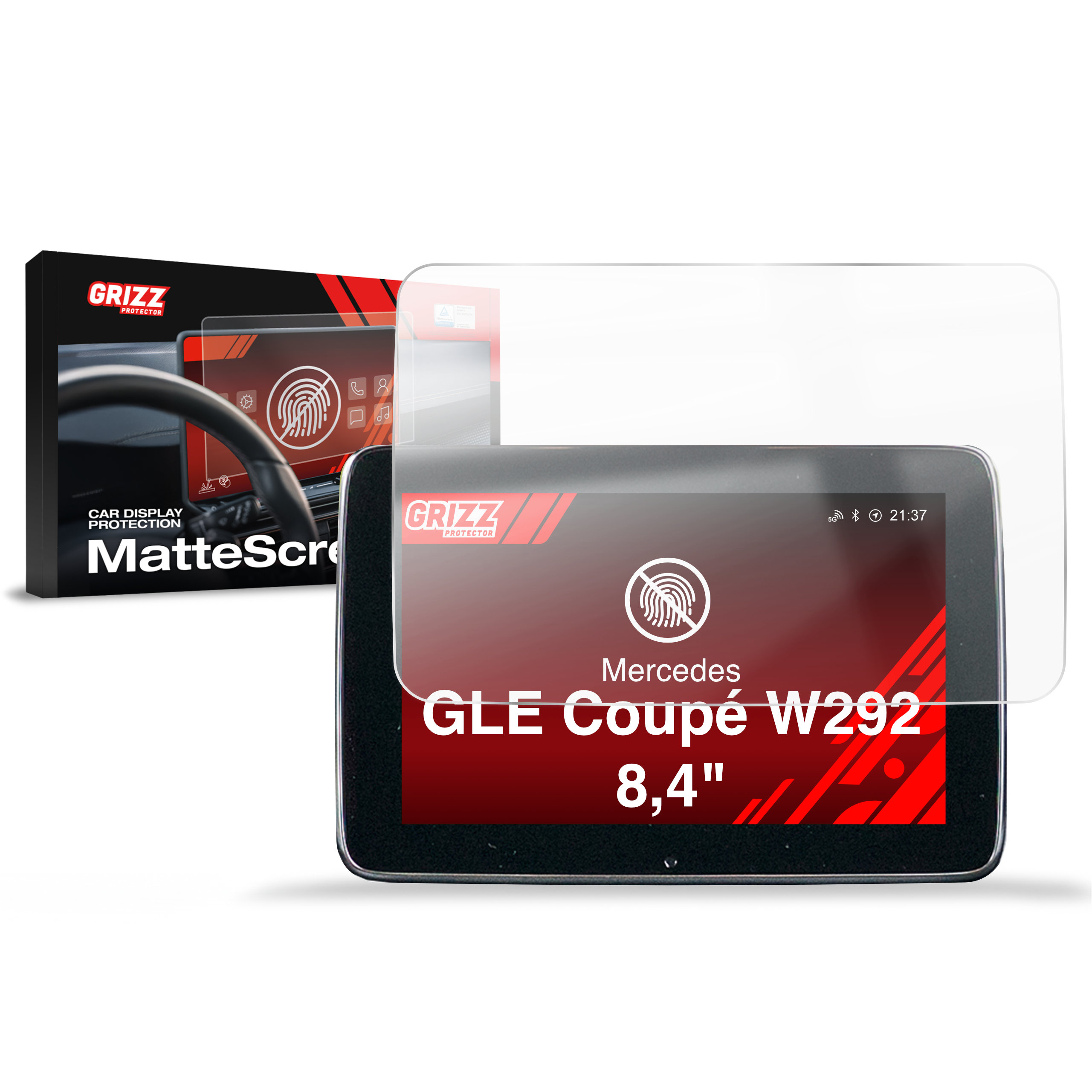 Folia matowa Grizz Protector do Mercedes GLE Coupé W292 8,4