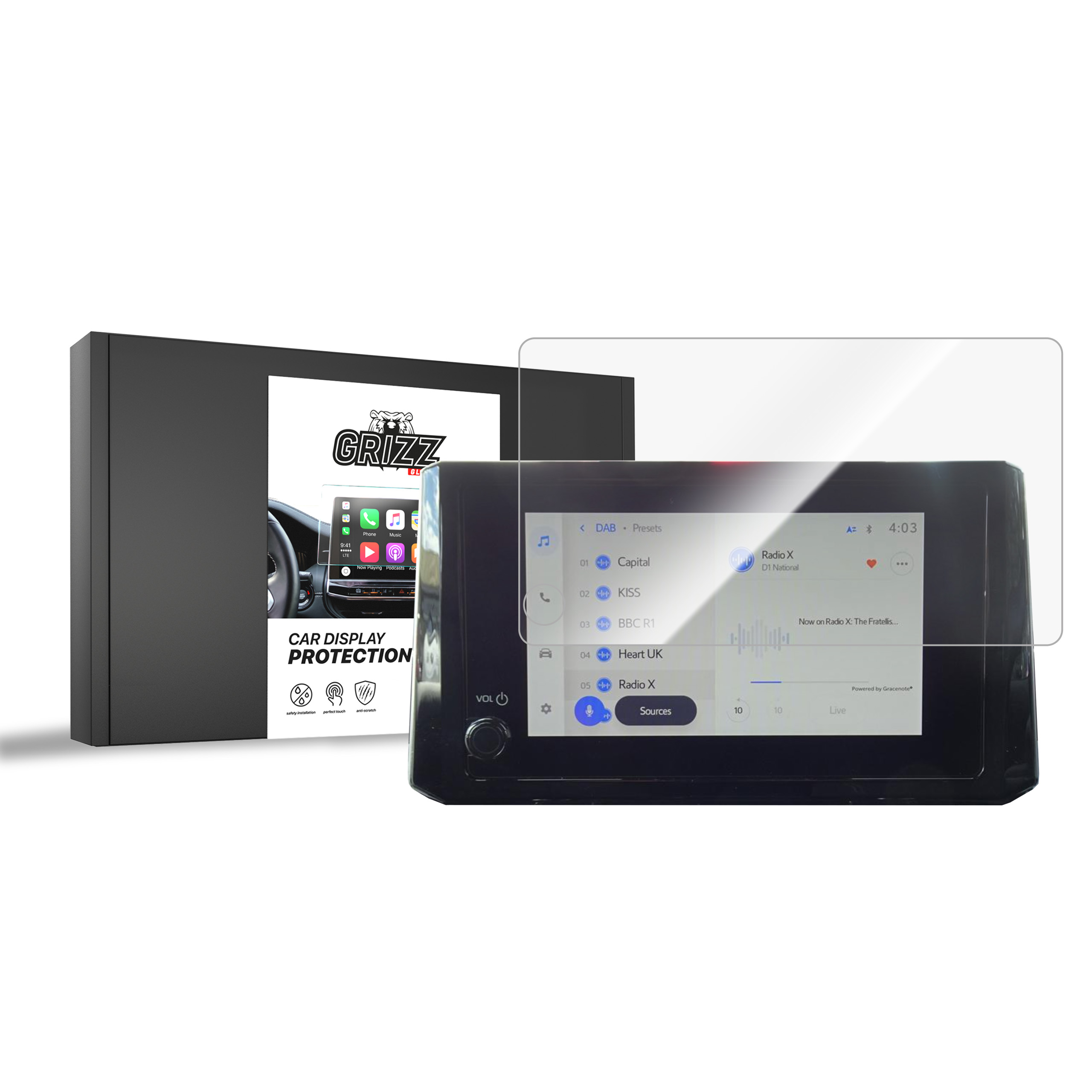 CarDisplay Protection Grizz Keramikfolie für Suzuki Swace (2023-2025)