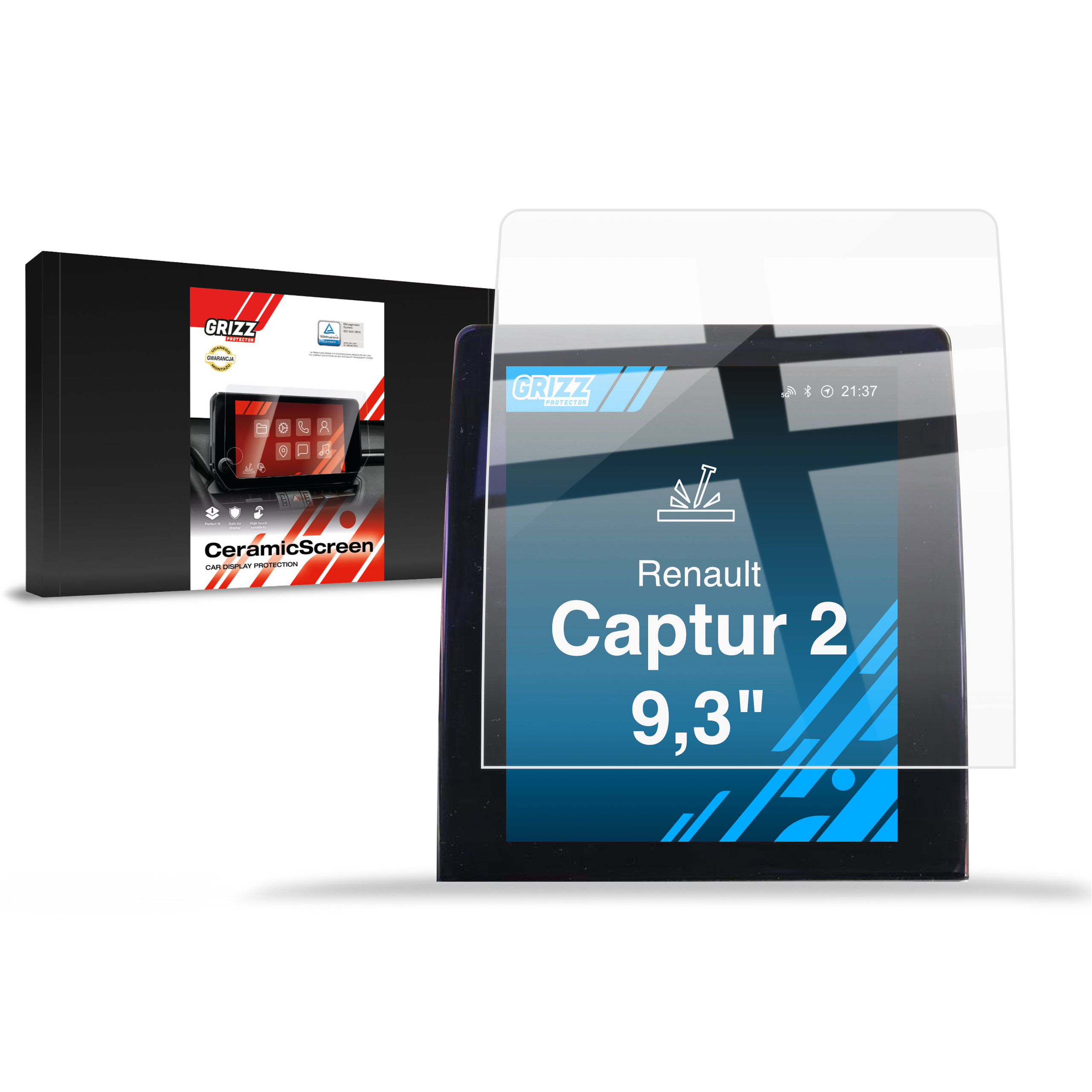 Folia ceramiczna Grizz Protector do Renault Captur 2