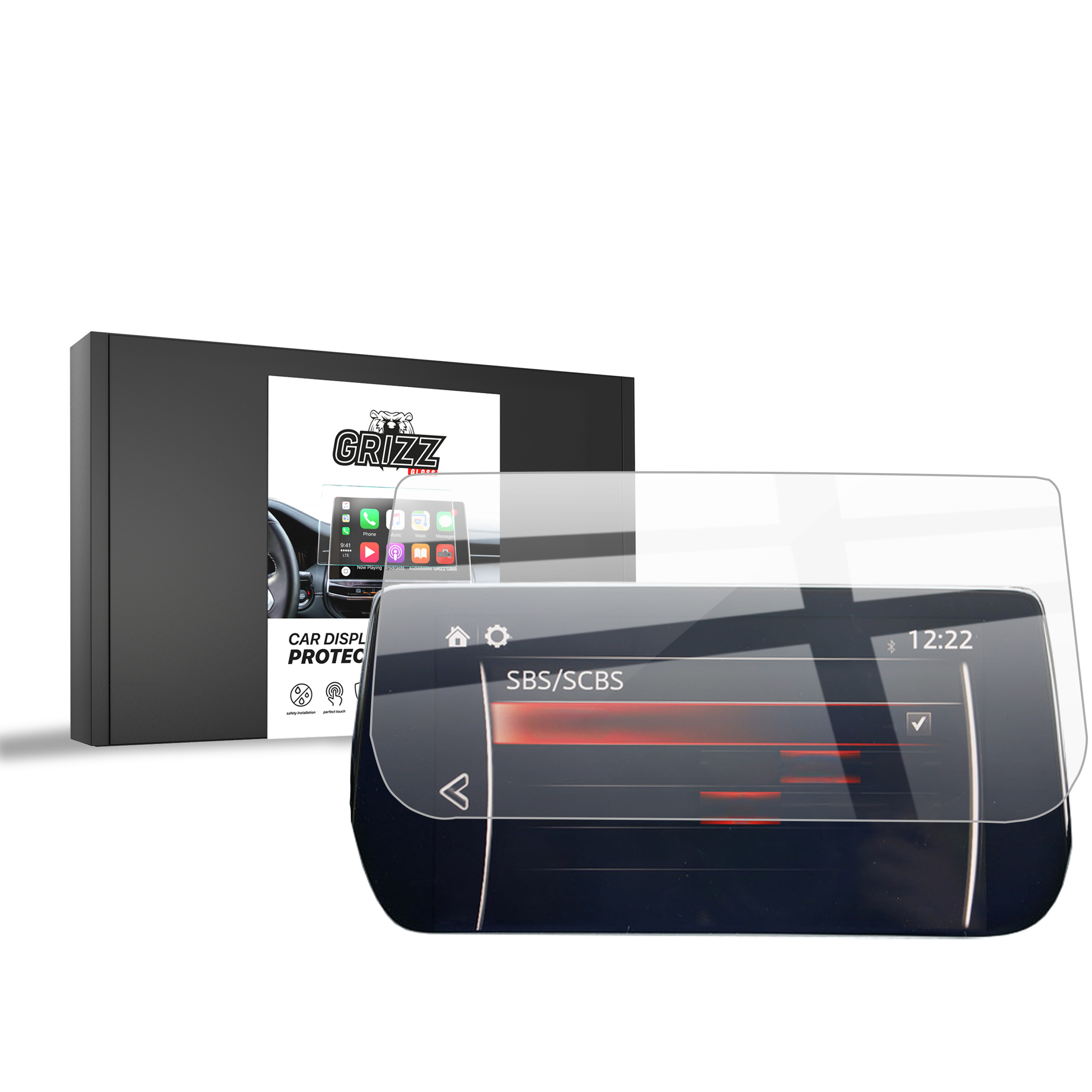 CarDisplay Protection Grizz Keramikfolie für Mazda 6 8