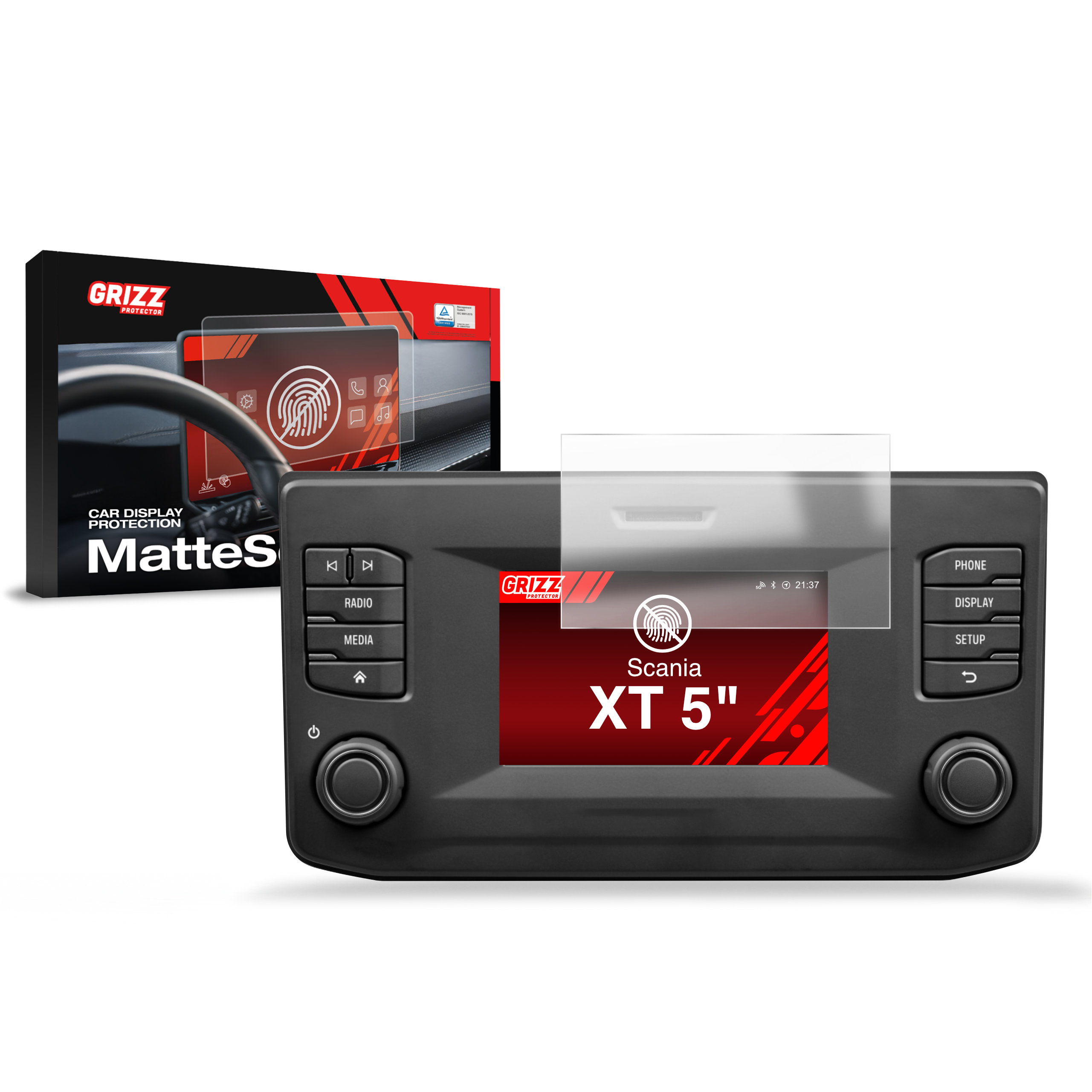 Folia matowa Grizz Protector do Scania XT 5