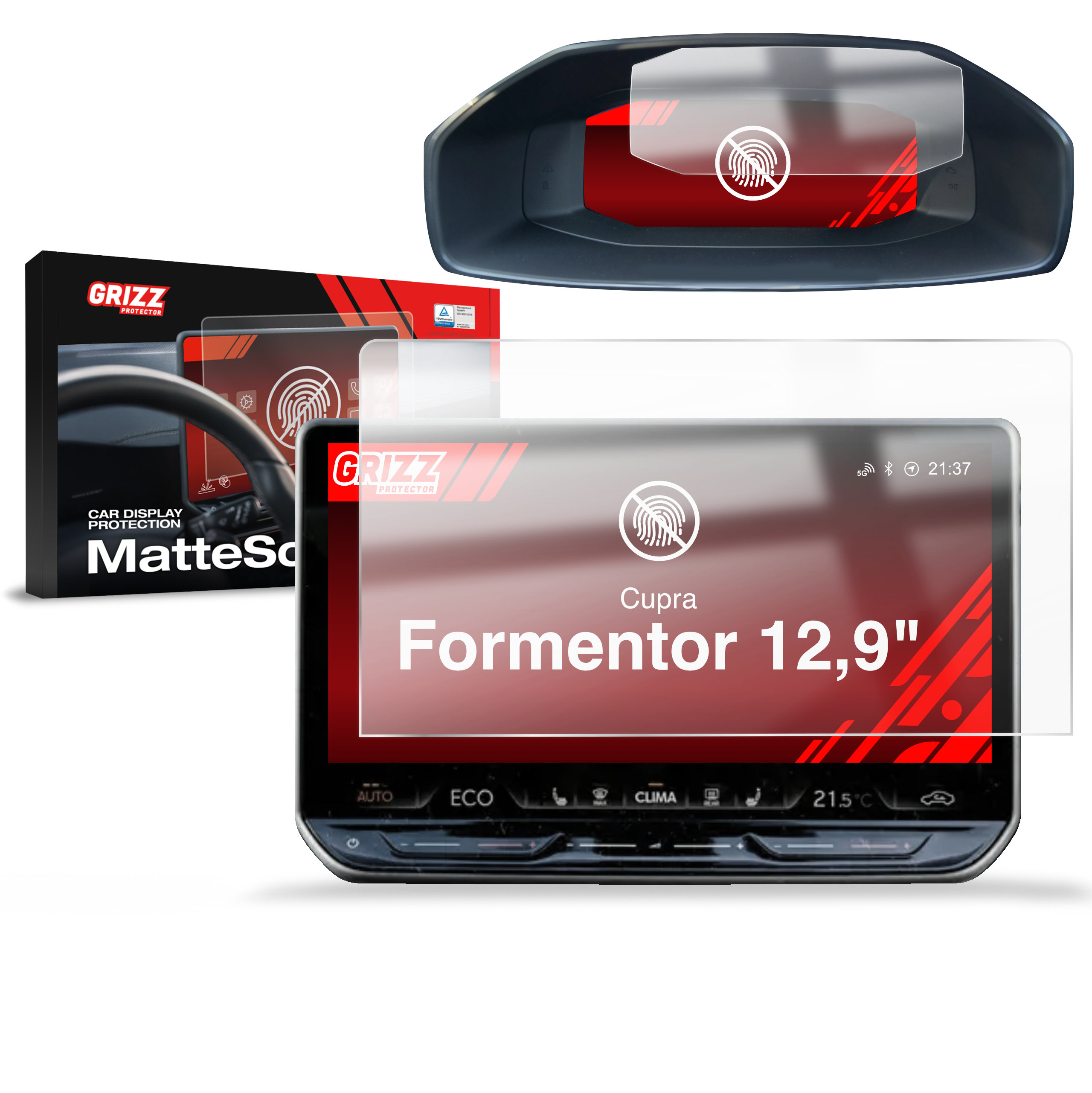 Folia matowa Grizz Protector do Cupra Formentor 12,9