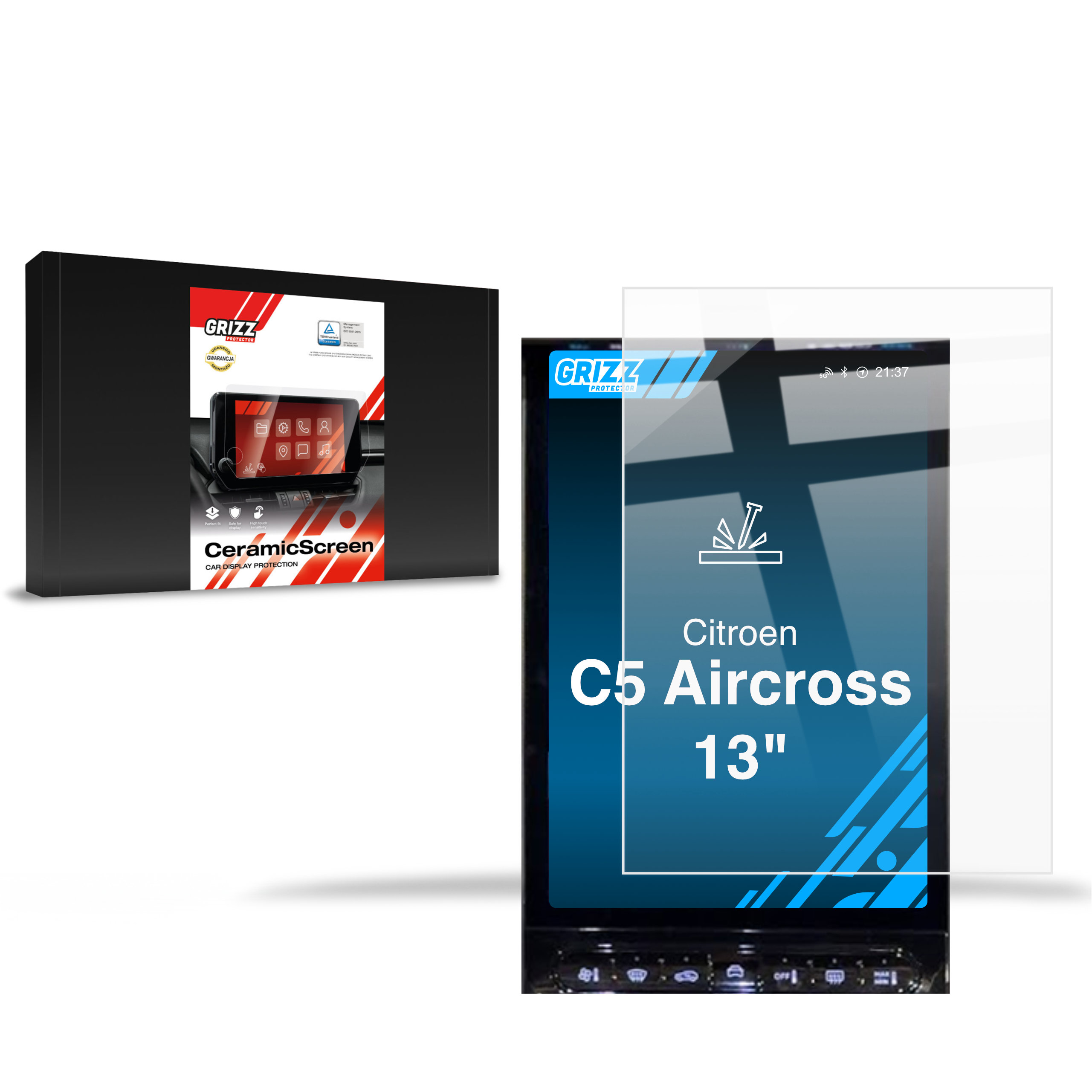 Folia ceramiczna Grizz Protector do Citroen C5 Aircross 13