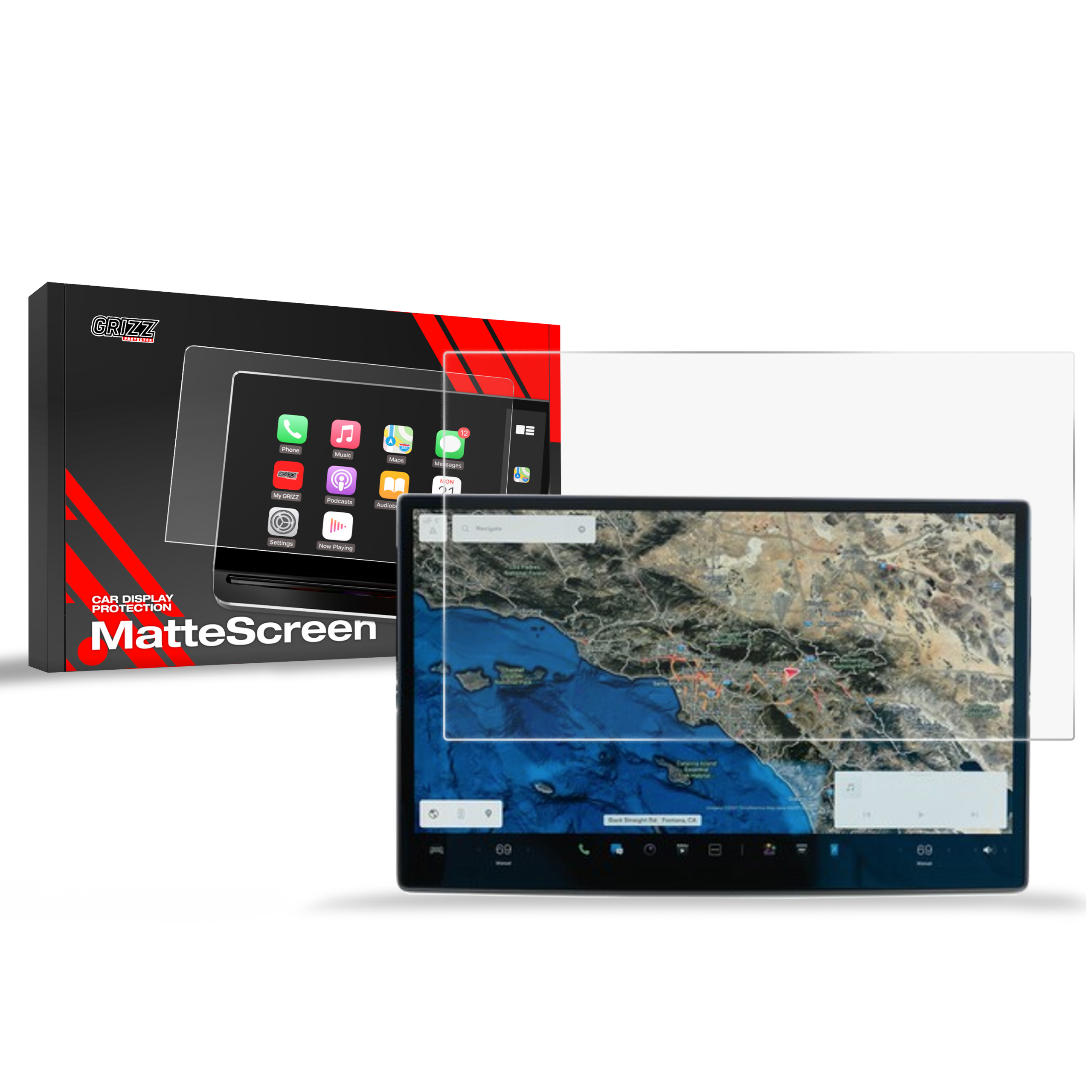 Folia matowa Grizz Protector do Tesla Model S Plaid (2021-2025)