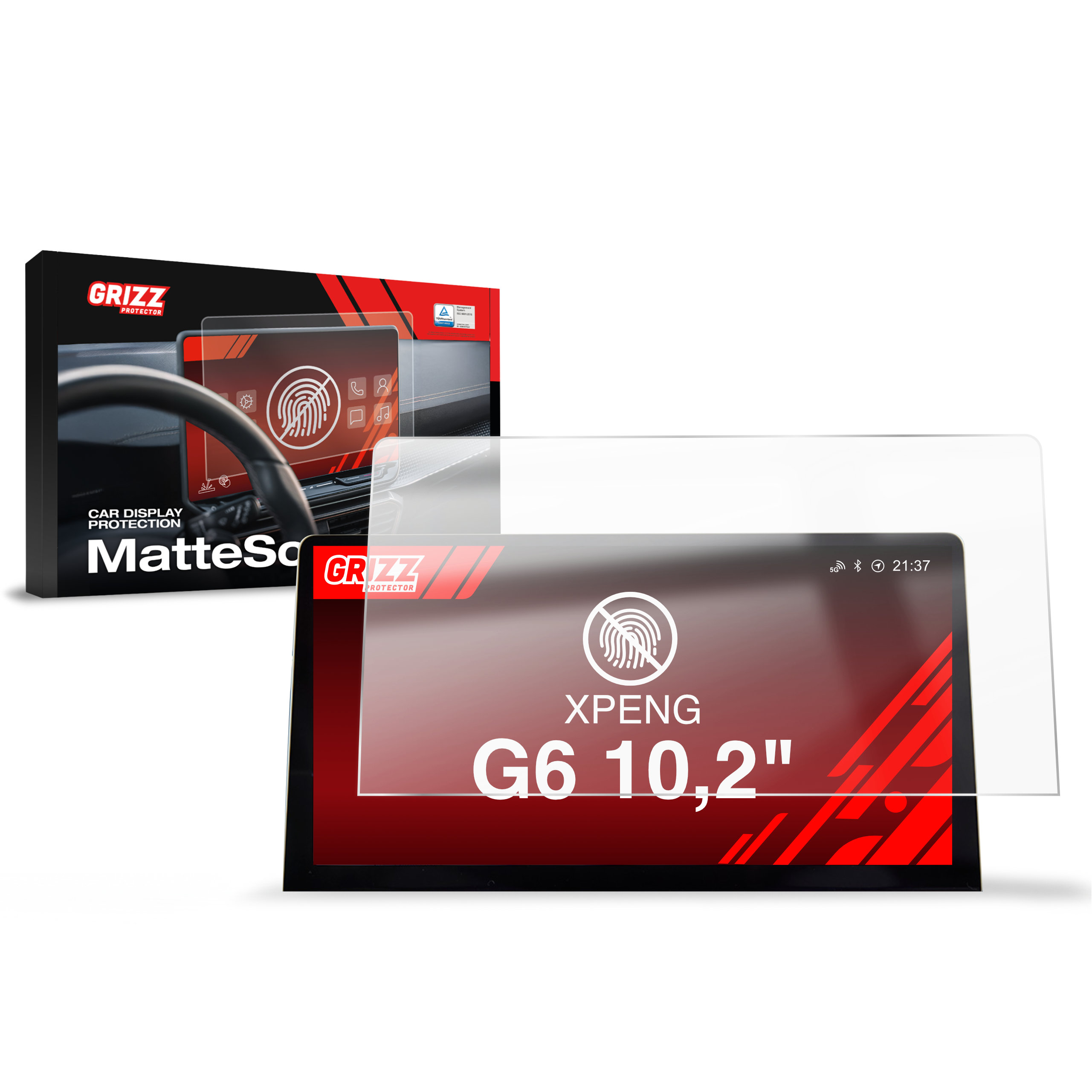 Folia matowa Grizz Protector do XPENG G6 10,2