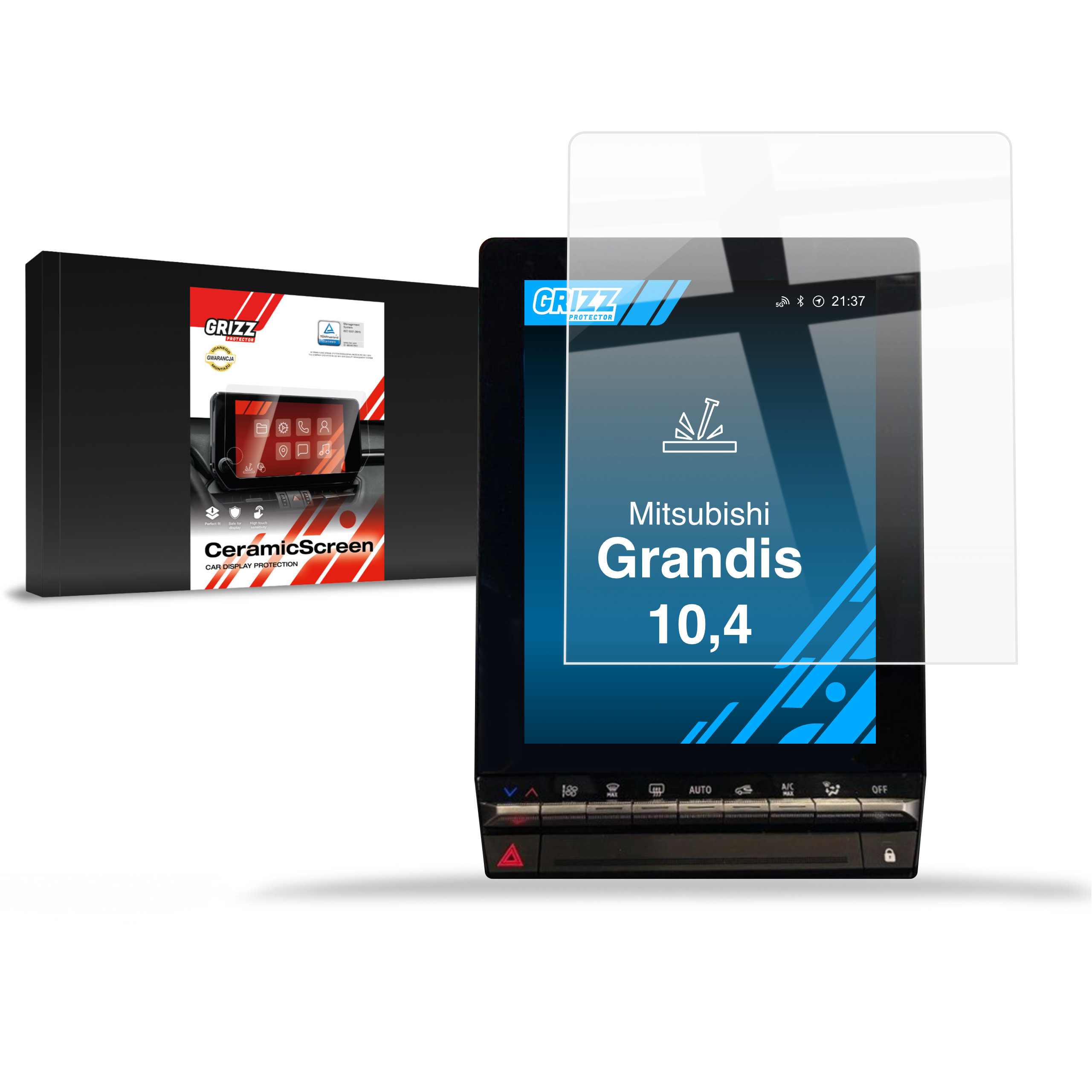 Folia ceramiczna Grizz Protector do Mitsubishi Grandis 10,4