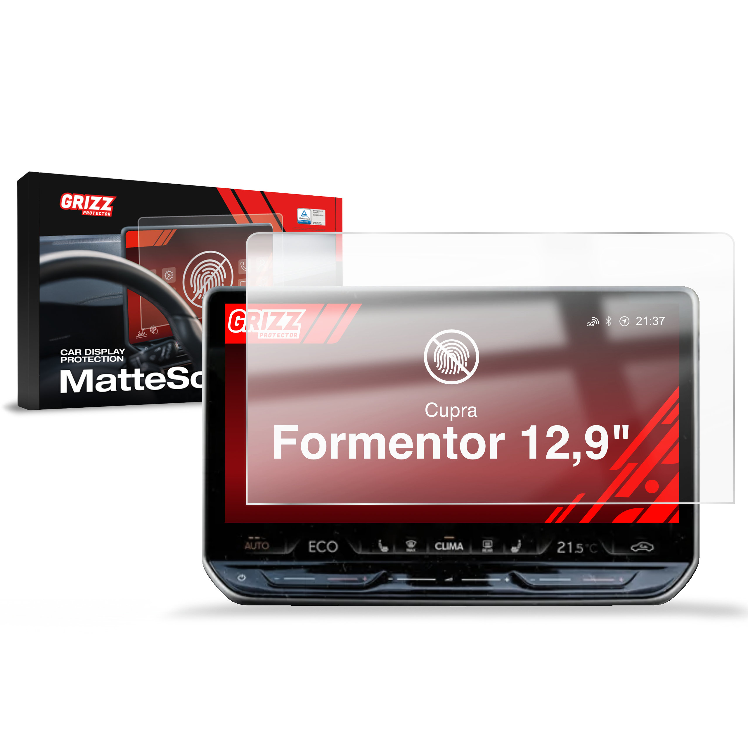 Folia matowa Grizz Protector do Cupra Formentor 12,9